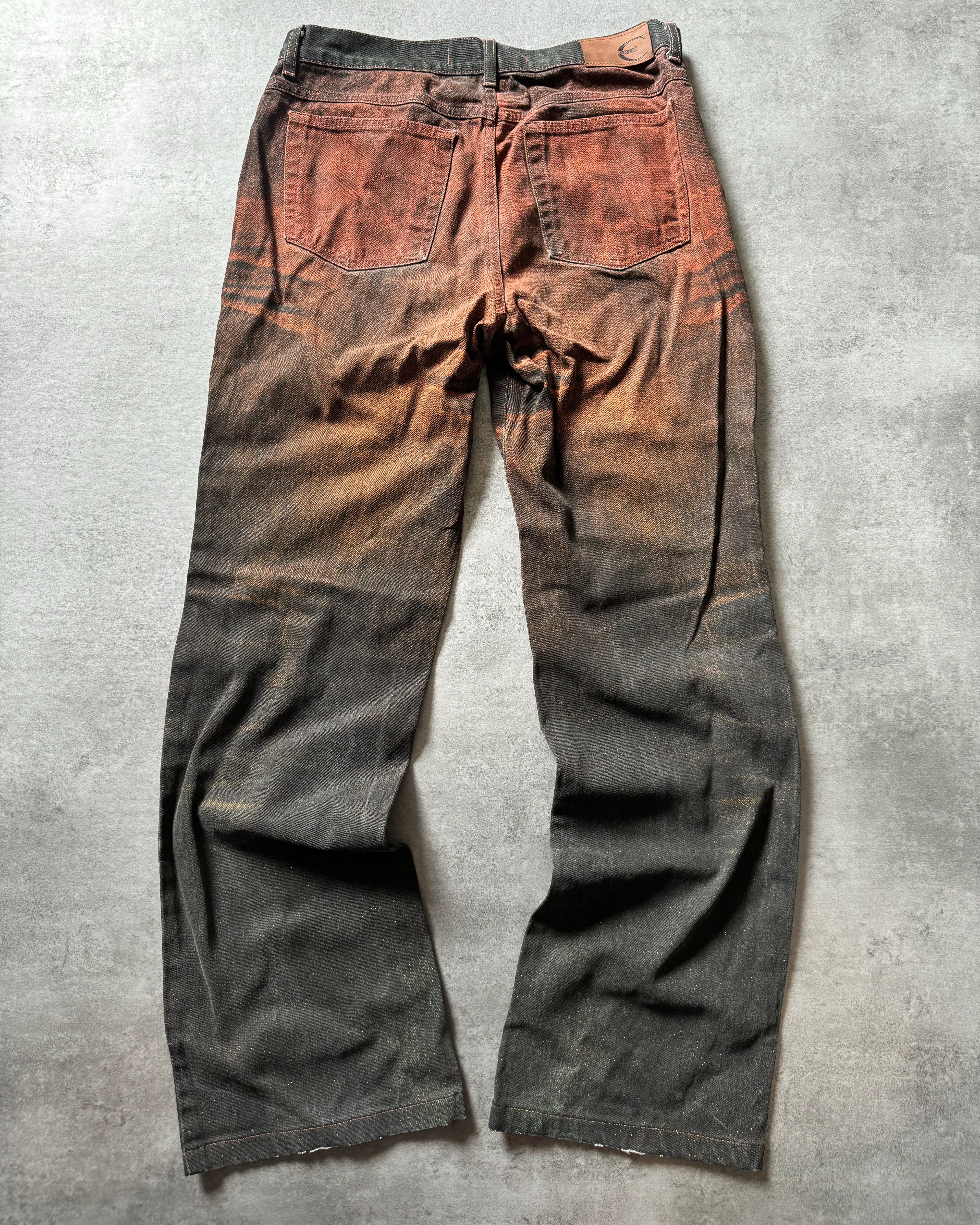SS2004 Cavalli Hysteric Eroded Jeans (M) - 2