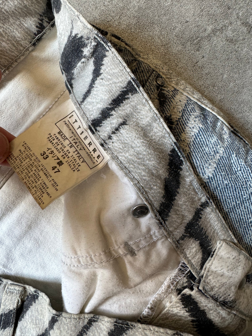 SS2002 Cavalli Safari Chic Zebra Pants (M) - 6