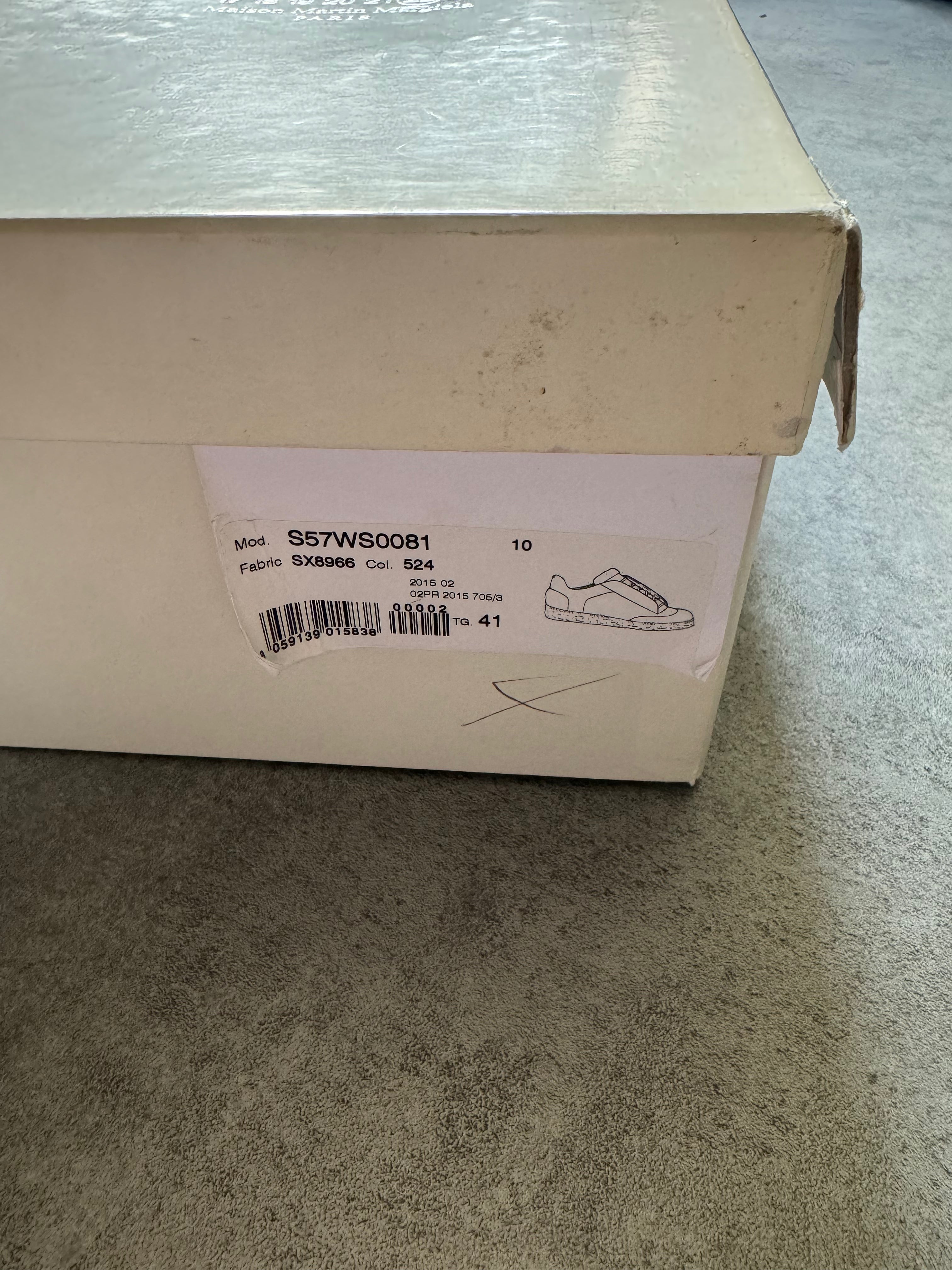 Maison Margiela Future Low Navy Leather  (41) - 9