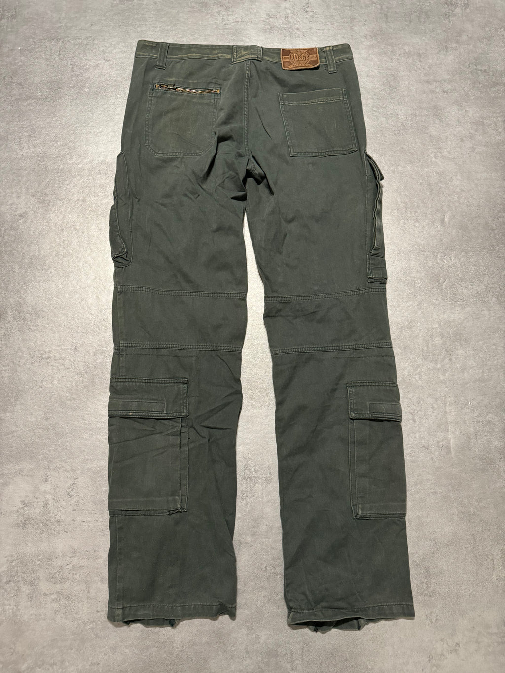 AW2006 Dolce & Gabbana Army Navy Naval Cargo Pants (XL) - 2
