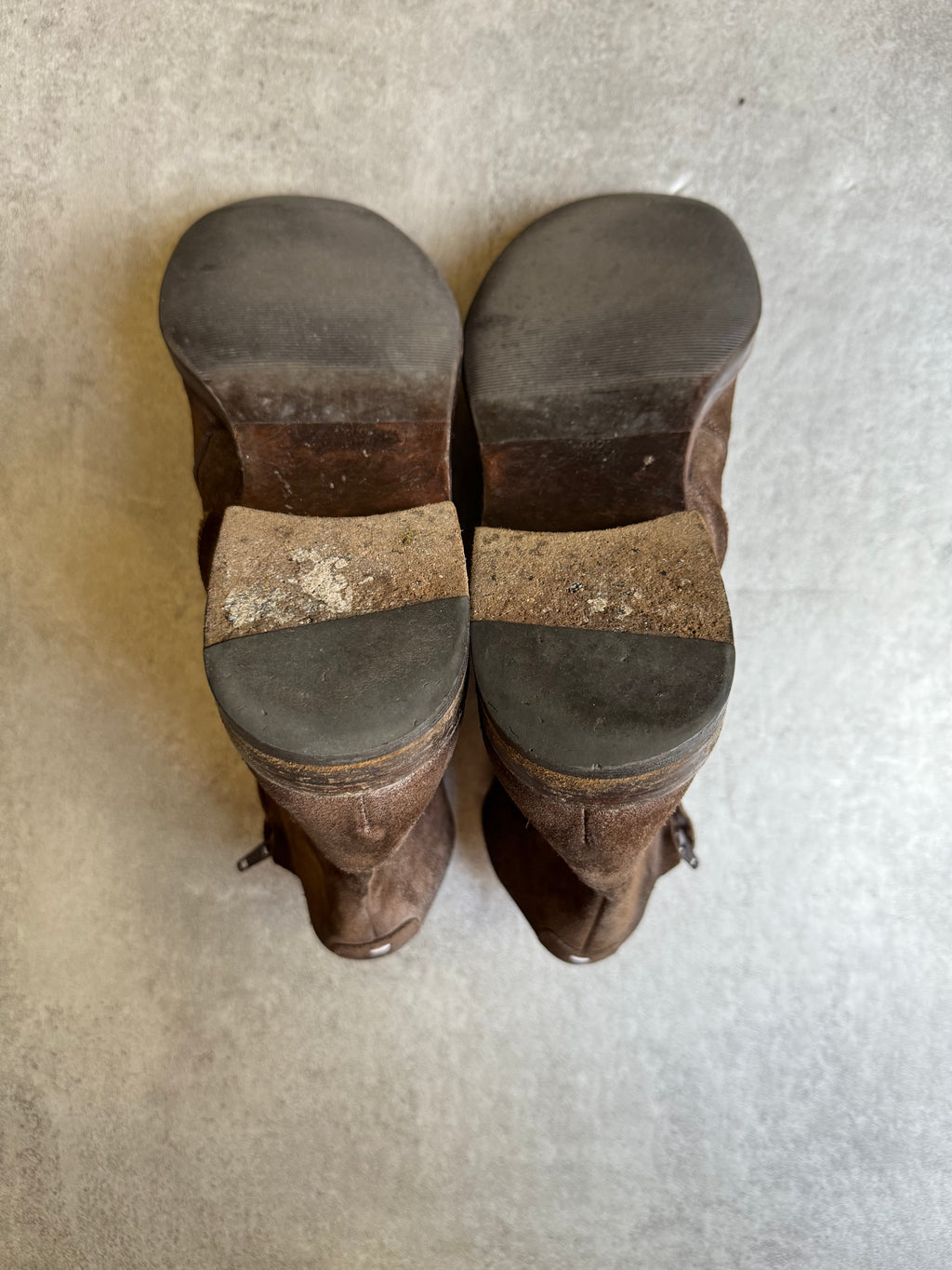 Maison Margiela Brown Leather Boots (40) - 10