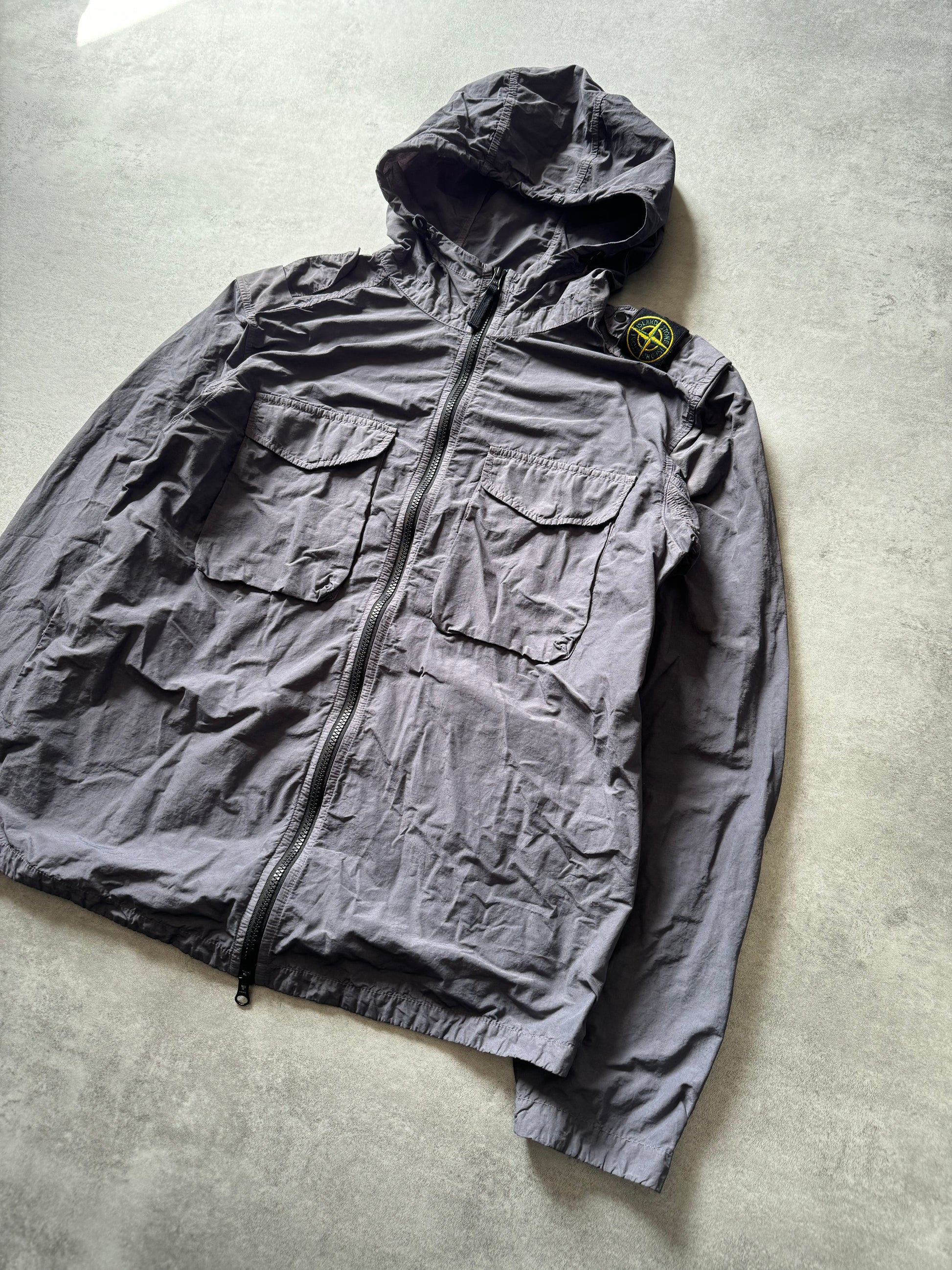 SS2022 Stone Island Purple Tactical Jacket (XL) - 10