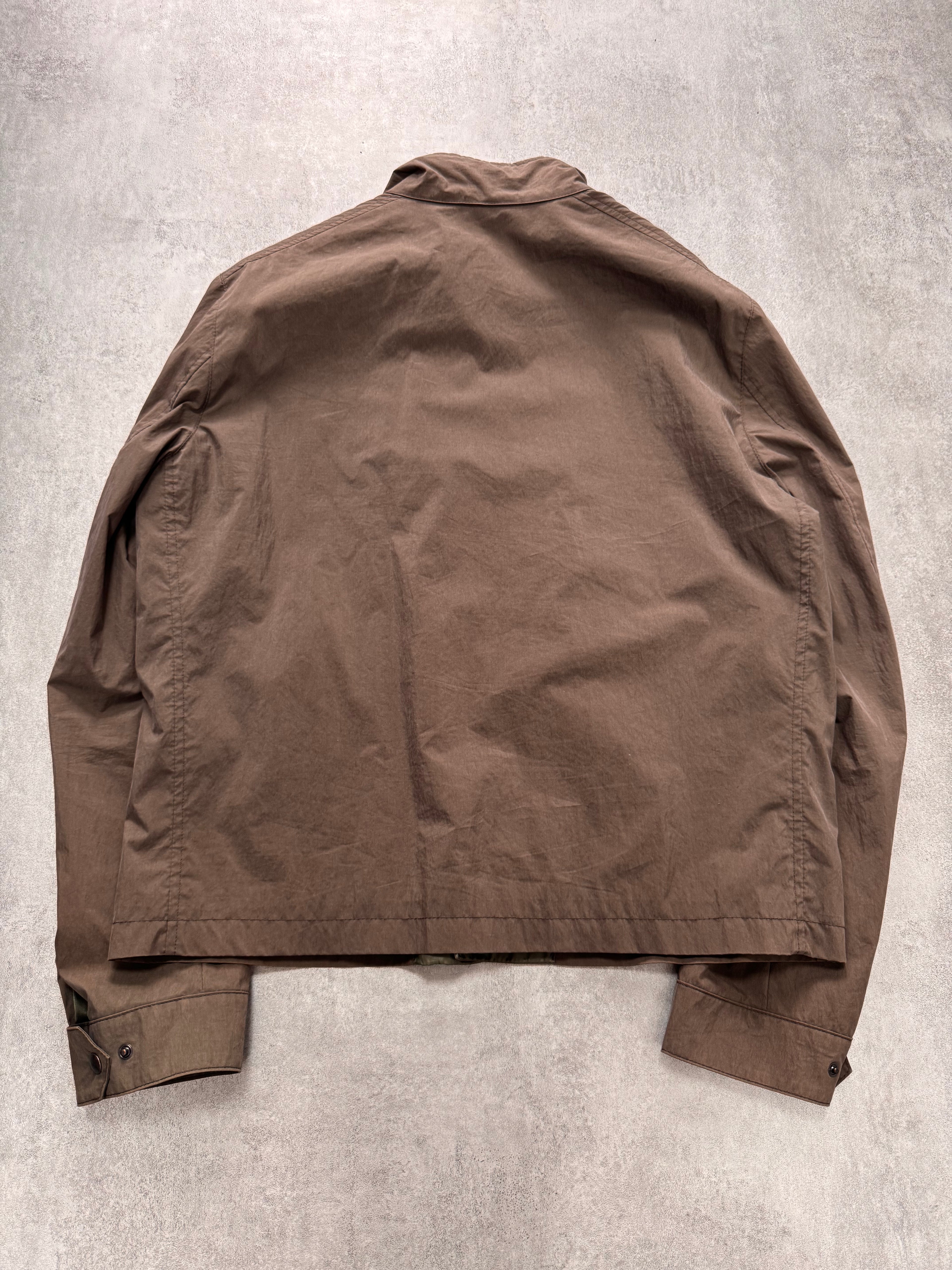 SS2009 Emporio Armani Minimalist Brown Jacket
