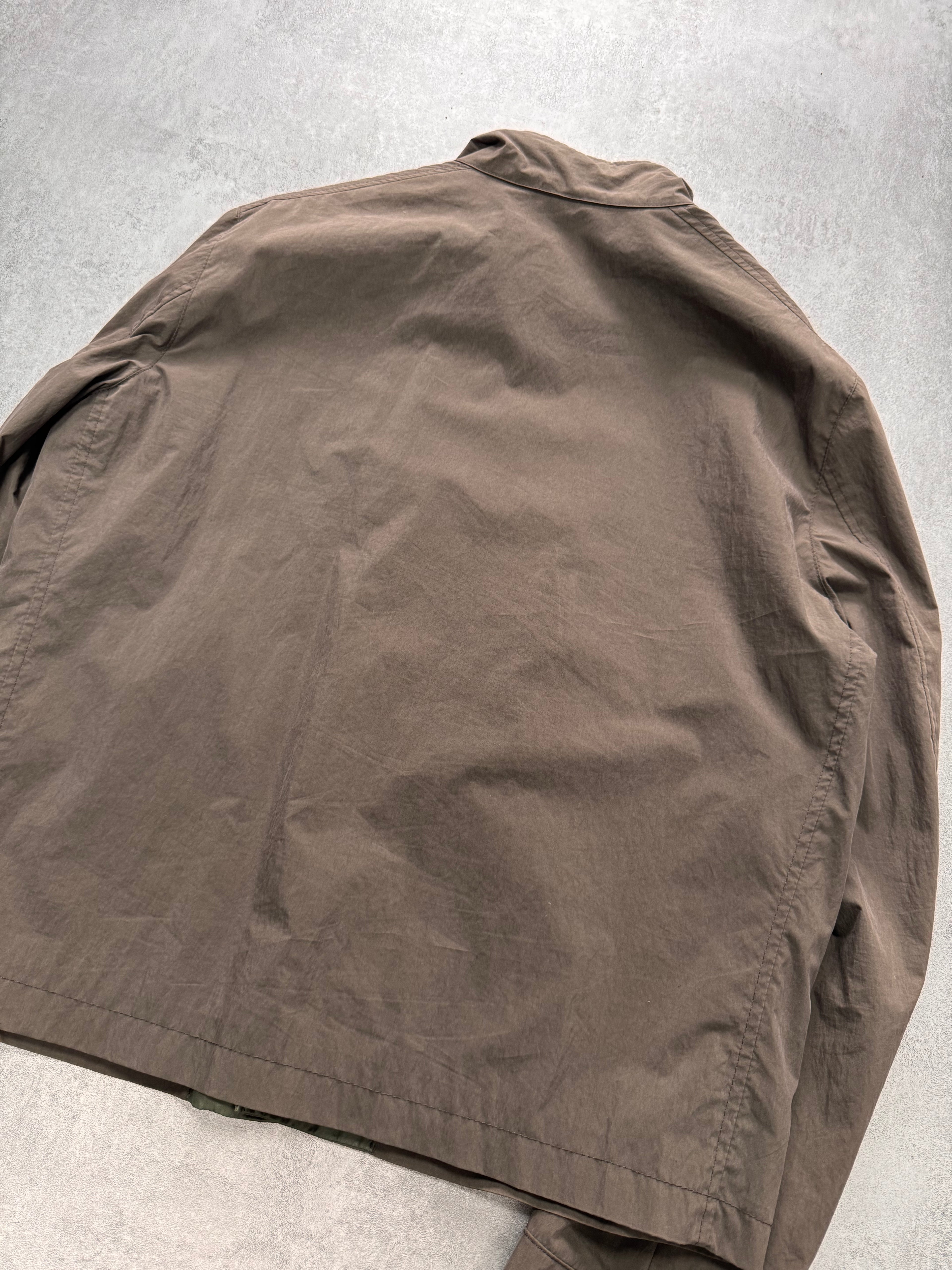 SS2009 Emporio Armani Minimalist Brown Jacket