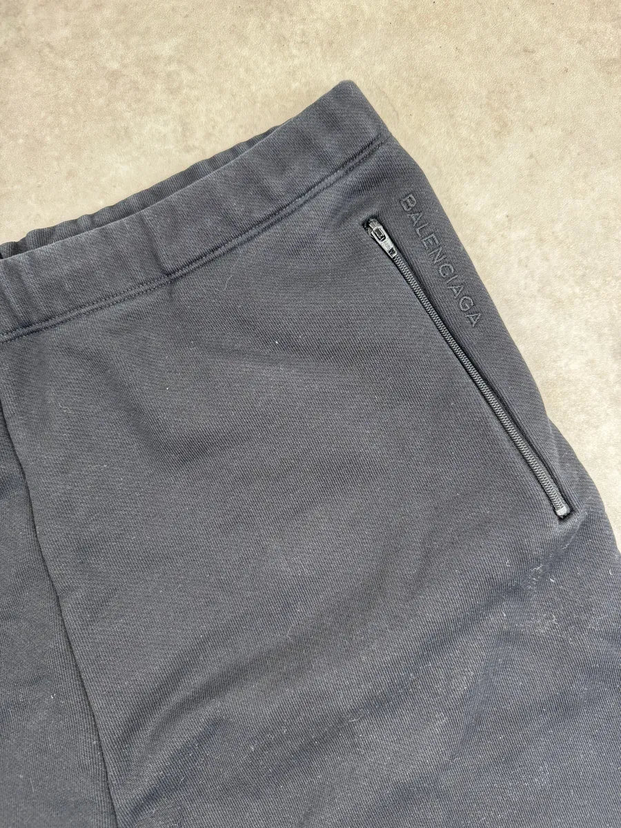 AW2016 Balenciaga Black Cotton Jogger Pants MASqHPpF 6