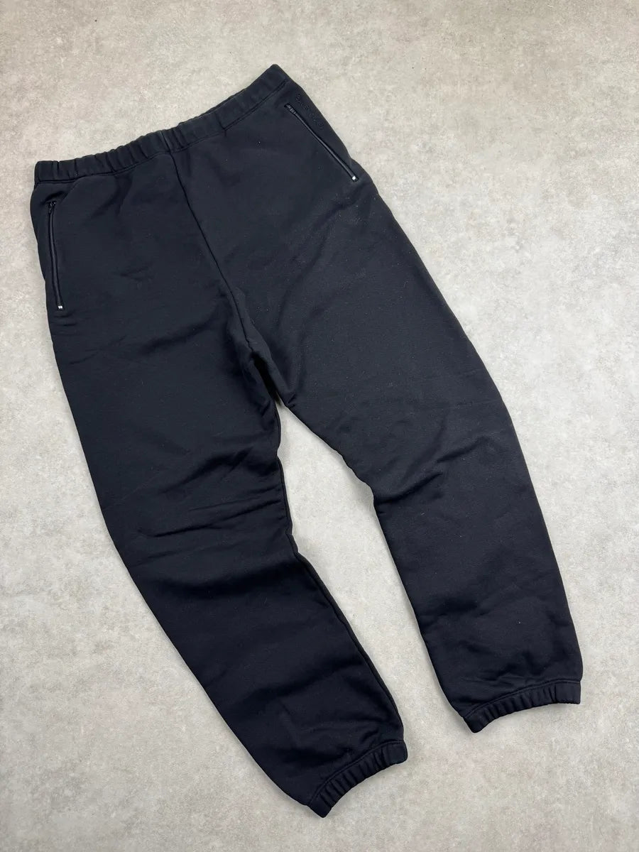AW2016 Balenciaga Black Cotton Jogger Pants MASqHPpF 4
