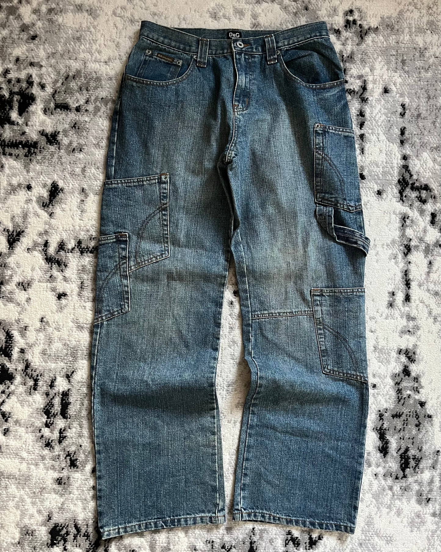 AW2003 Dolce & Gabbana Worker Cargo Jeans (M)