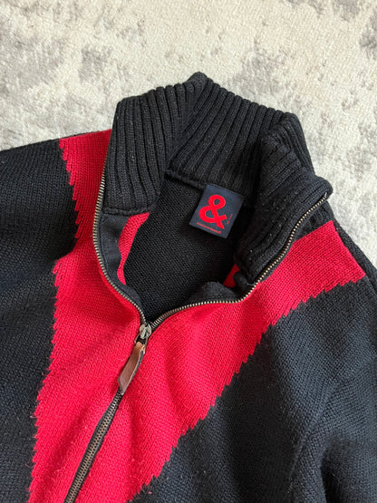 2000s' Dolce & Gabbana Relaxed Sly Wool Cardigan (XS)