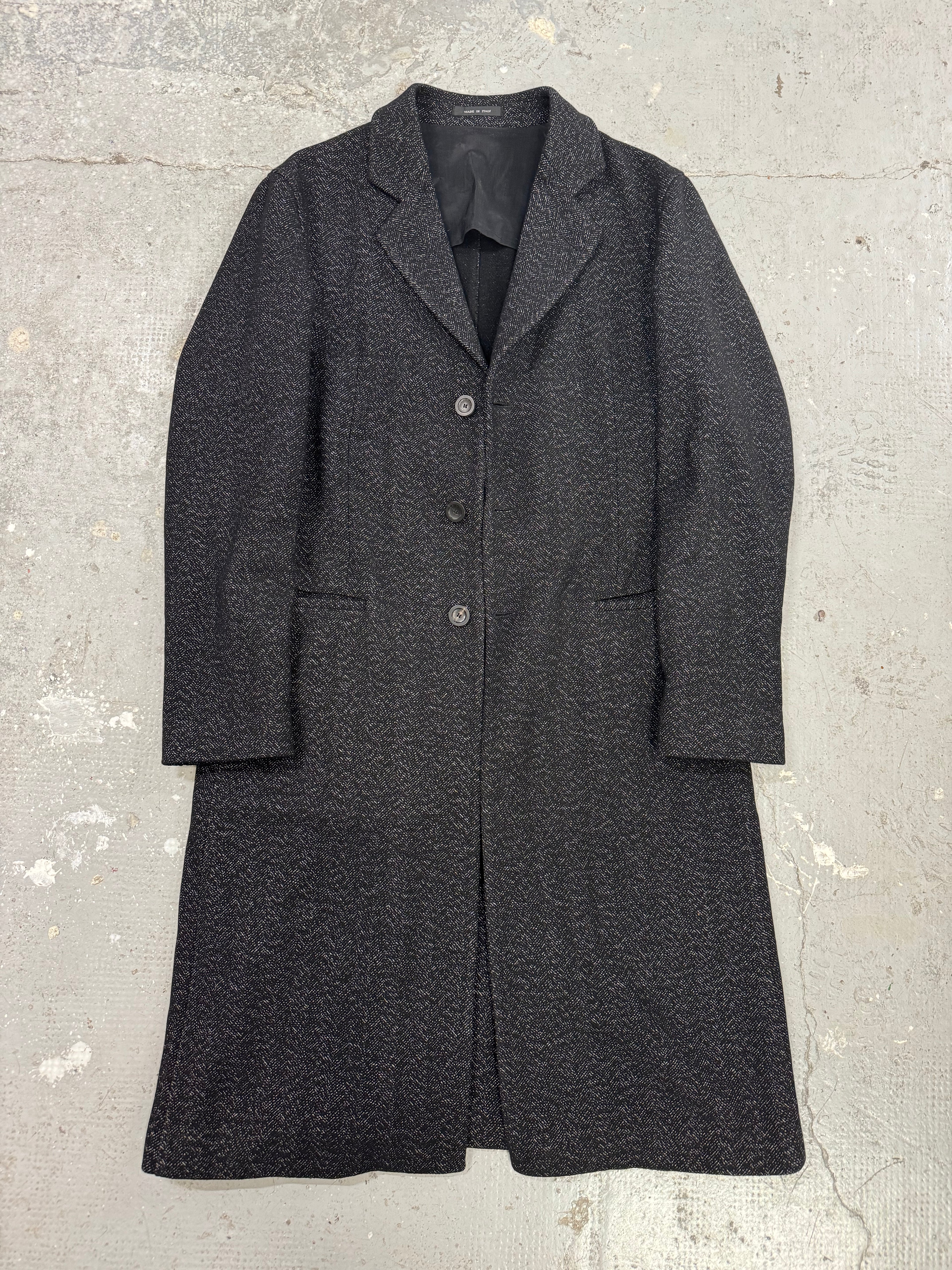 AW2005 Emporio Armani Trench Wool Obscure Coat (M)