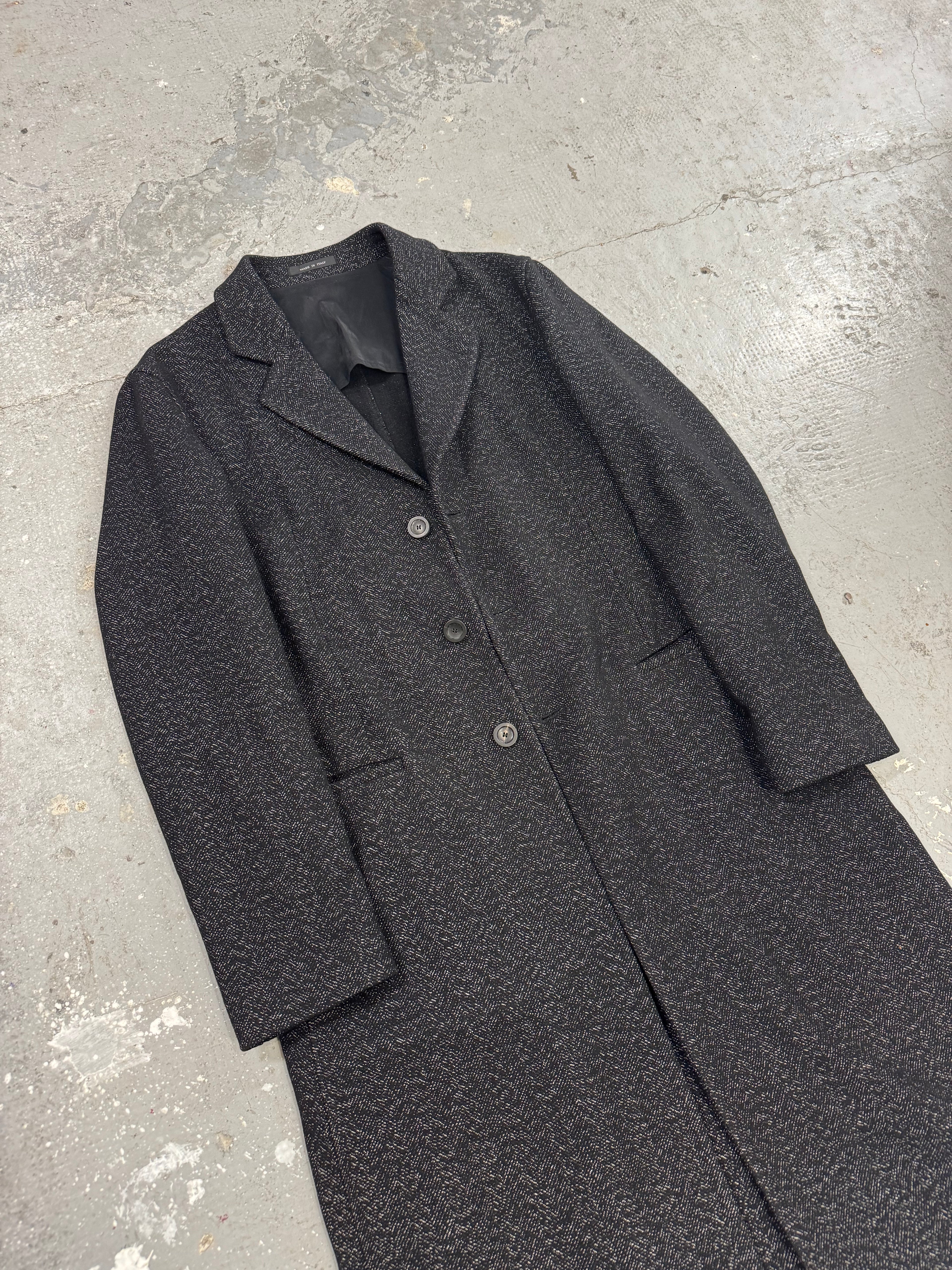 AW2005 Emporio Armani Trench Wool Obscure Coat (M)