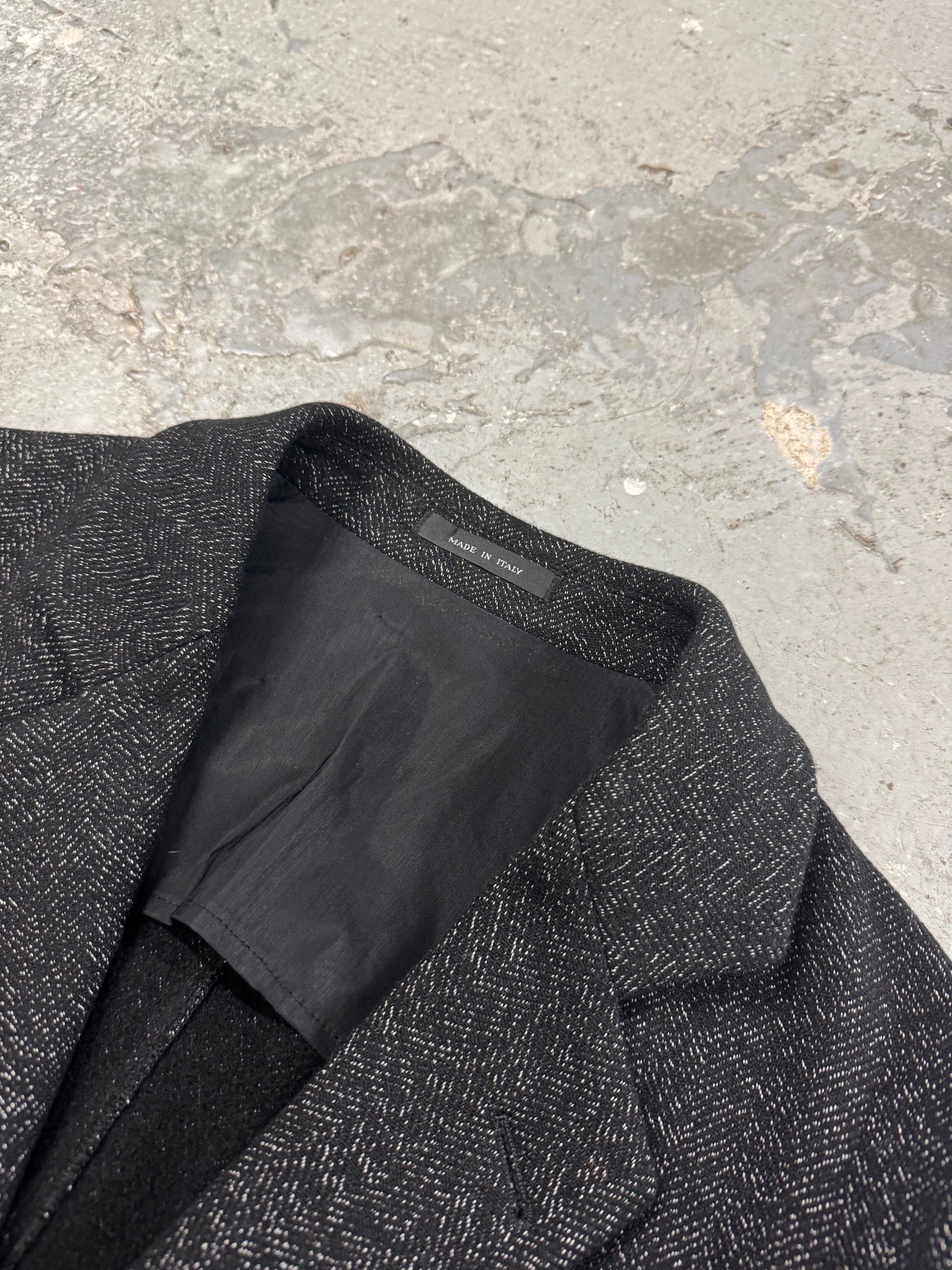 AW2005 Emporio Armani Trench Wool Obscure Coat (M)