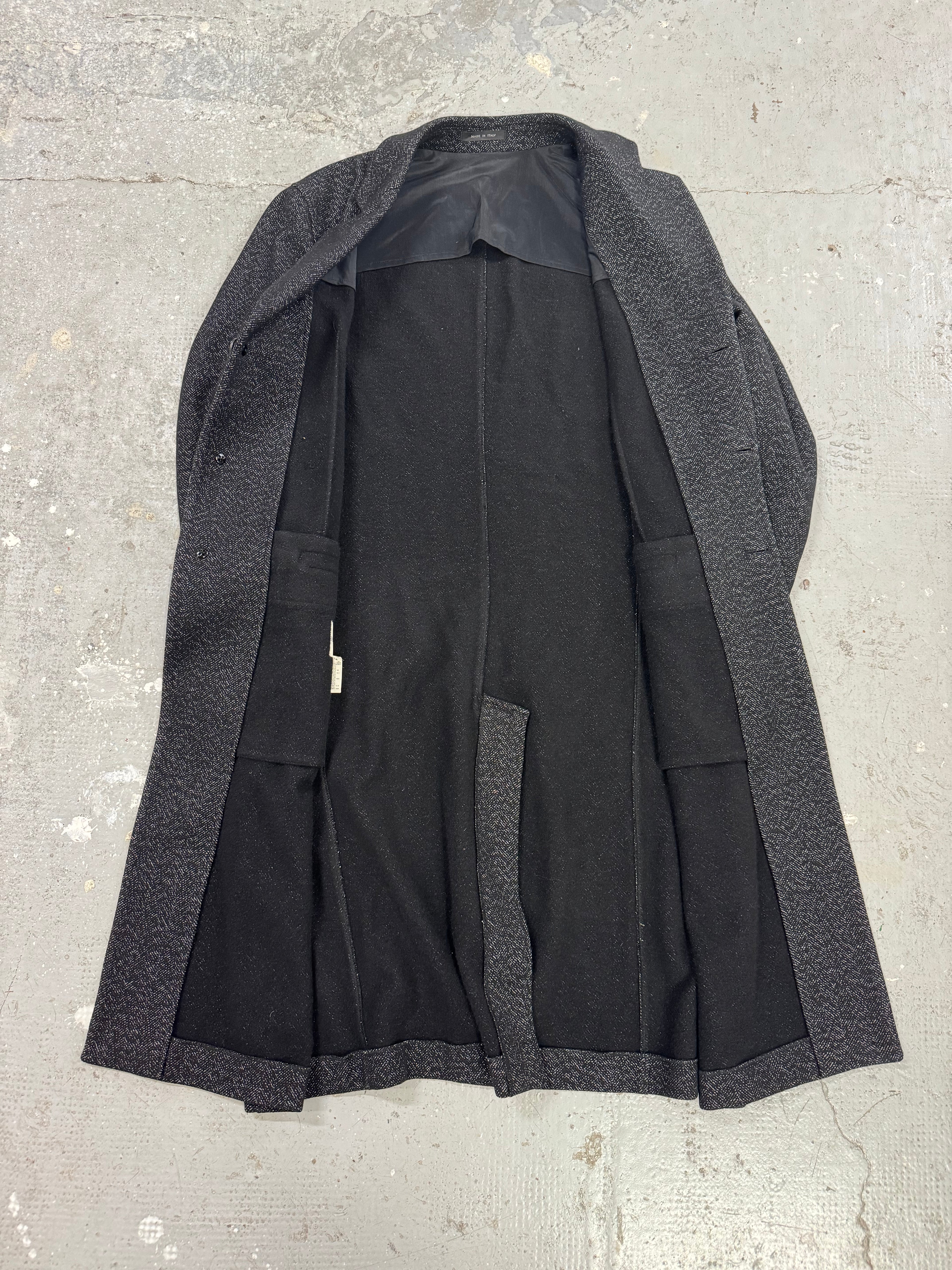 AW2005 Emporio Armani Trench Wool Obscure Coat (M)