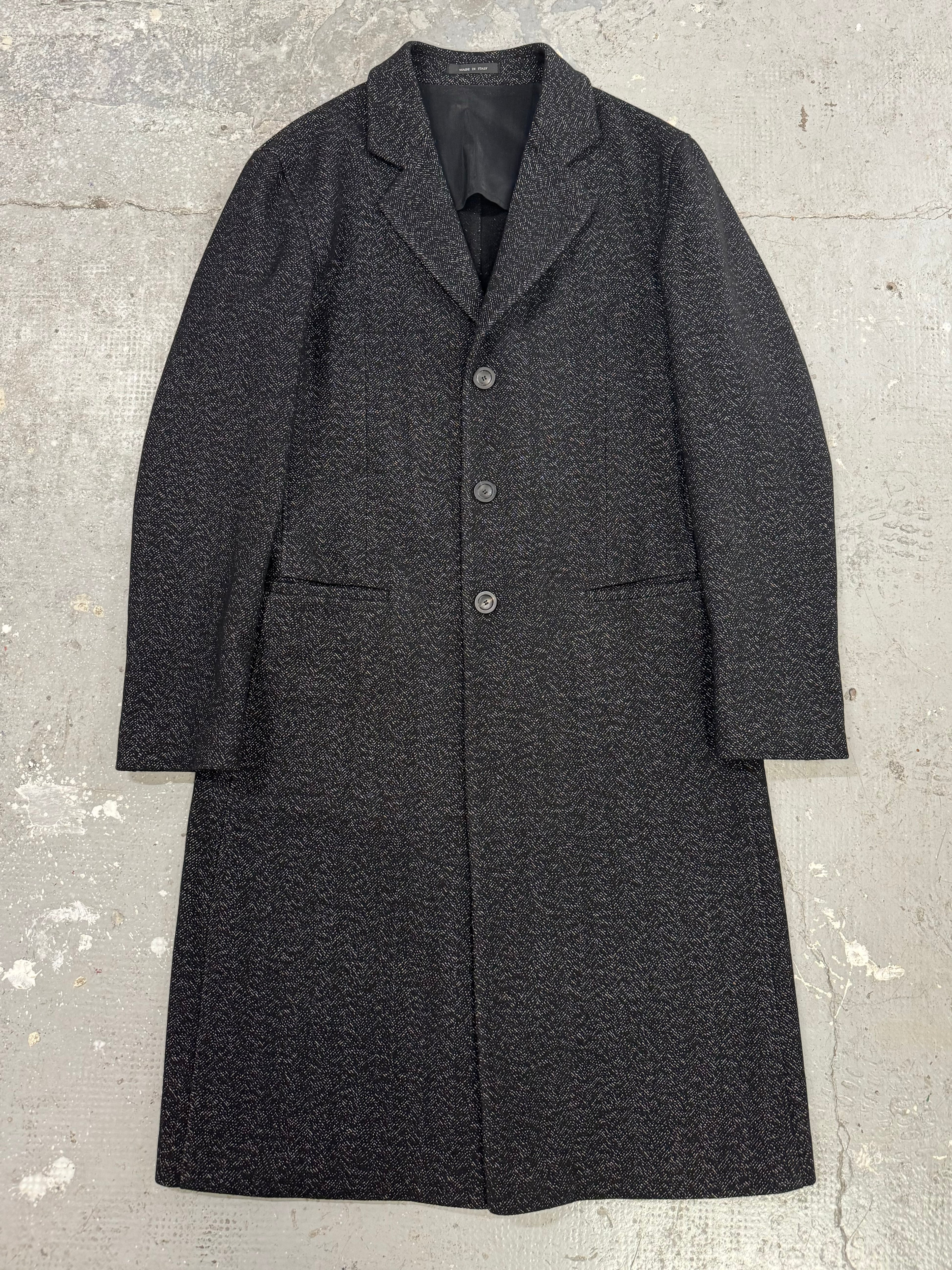AW2005 Emporio Armani Trench Wool Obscure Coat (M)