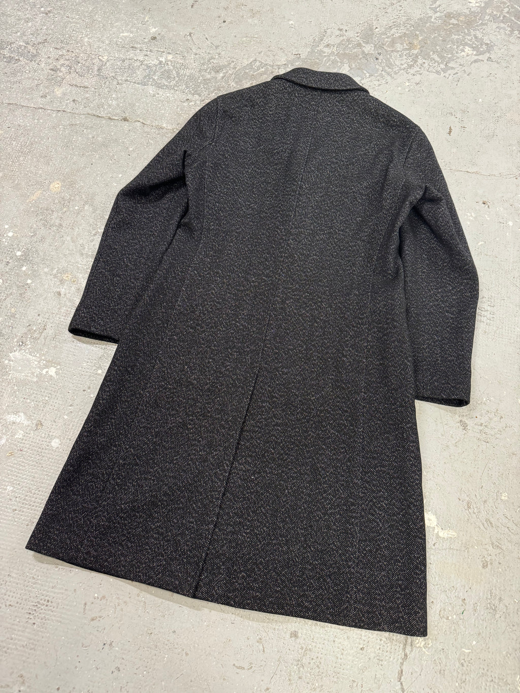 AW2005 Emporio Armani Trench Wool Obscure Coat (M)
