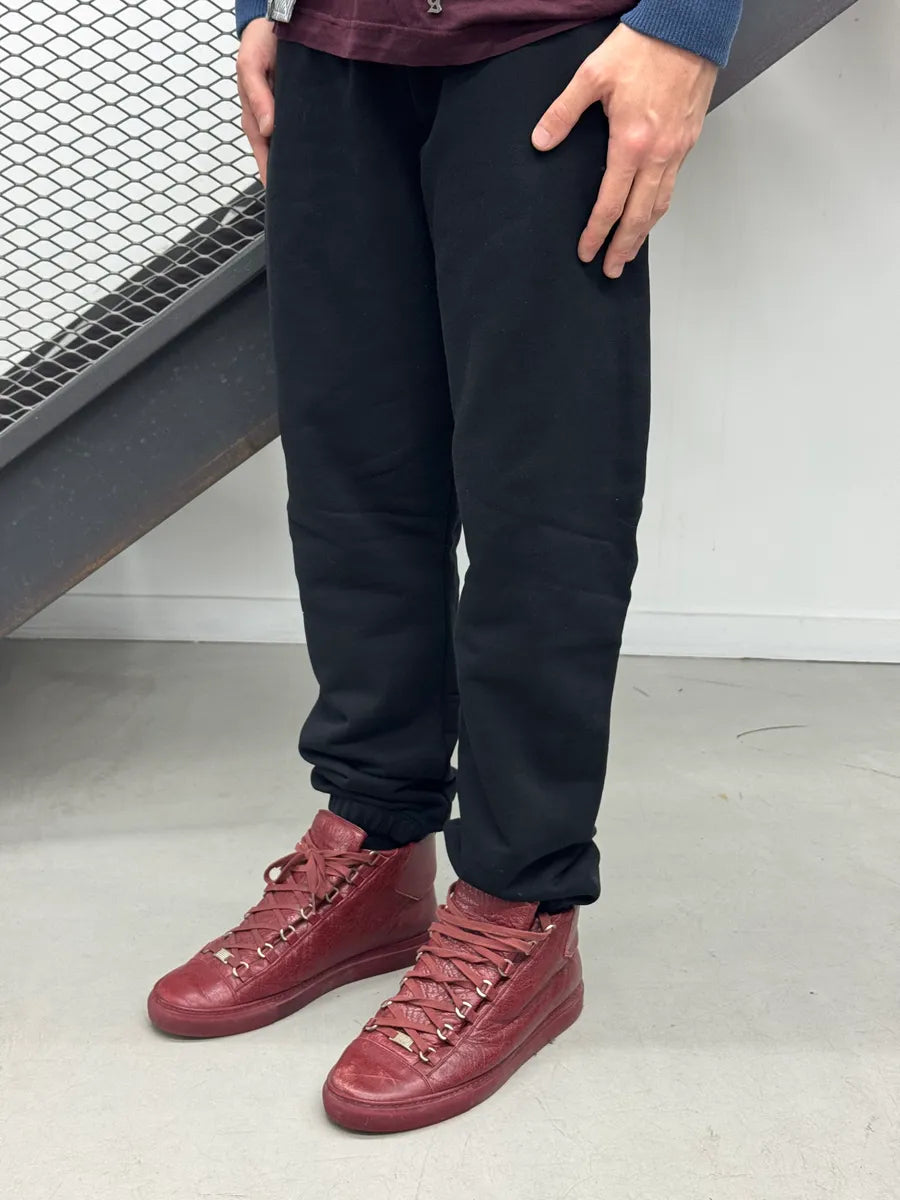 AW2016 Balenciaga Black Cotton Jogger Pants MASqHPpF 2