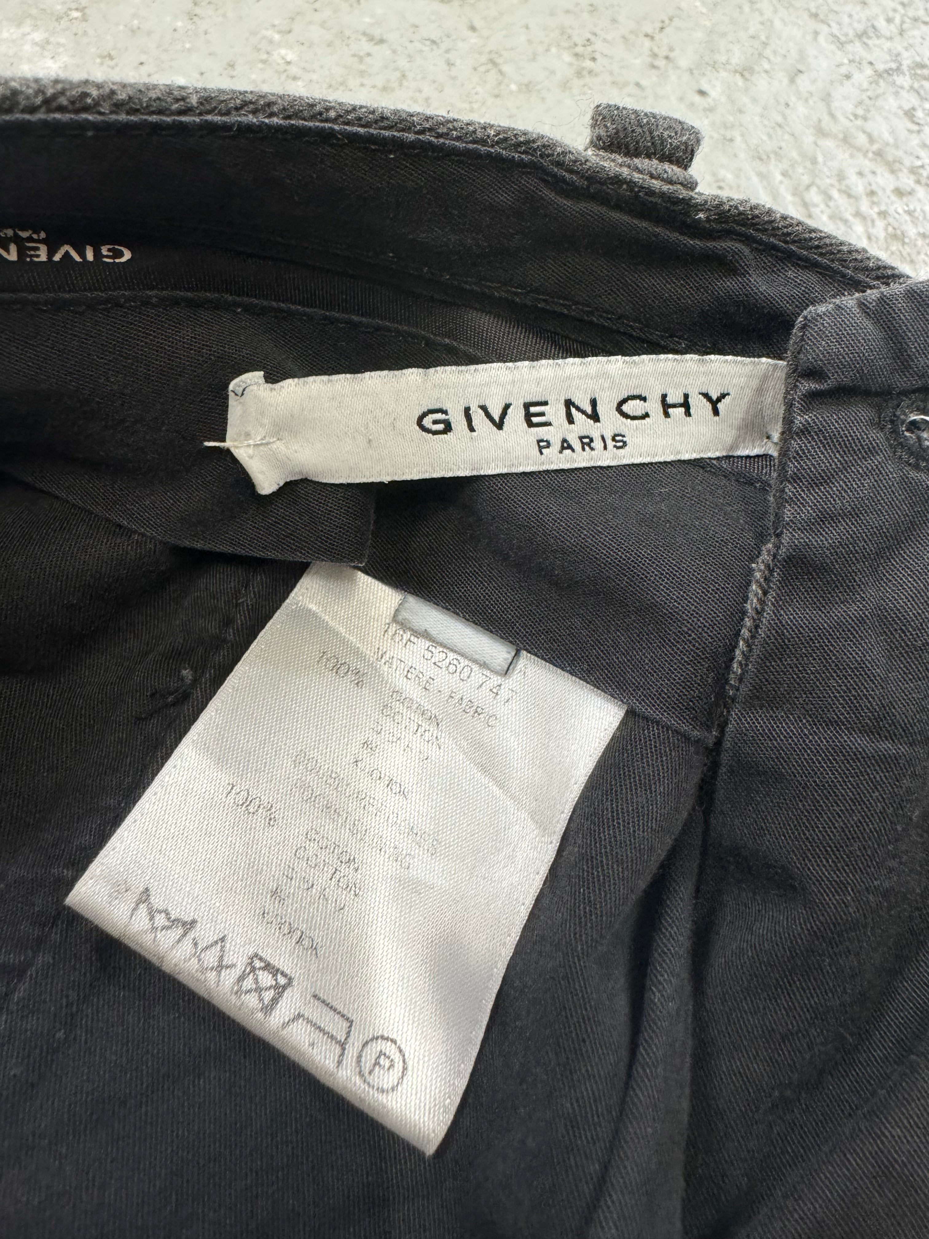 SS2016 Givenchy Black Monkey Print Short by Riccardo Tisci (S/M)