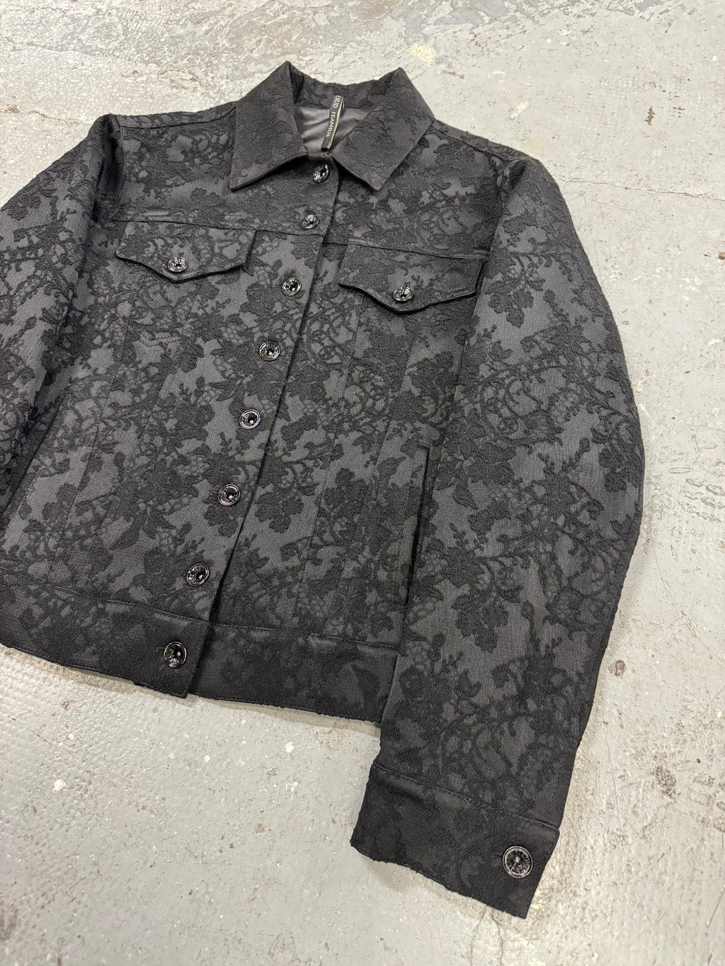 2000s Plein Sud Embroidered Trucker Light Jacket (M/L)