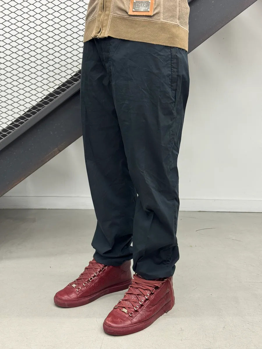 2010s Prada Black Cozy Buckle-Tab Pants PJvslphB 3