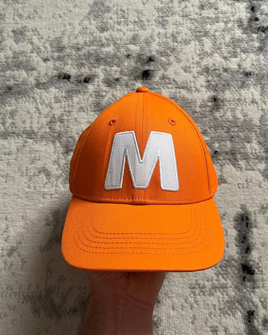 Marni Vibrant Signature Orange Trucker Cap