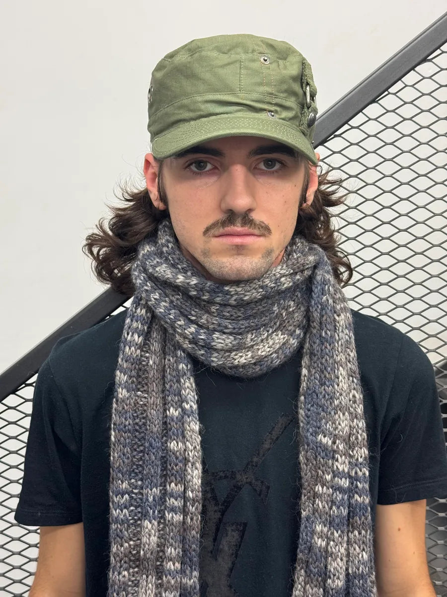 SS2006 Dolce & Gabbana Olive Military Logo Hat rMwmgIj 1