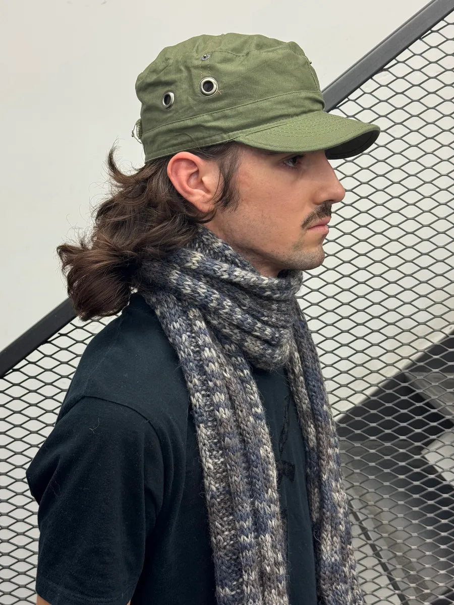 SS2006 Dolce & Gabbana Olive Military Logo Hat rMwmgIj 2