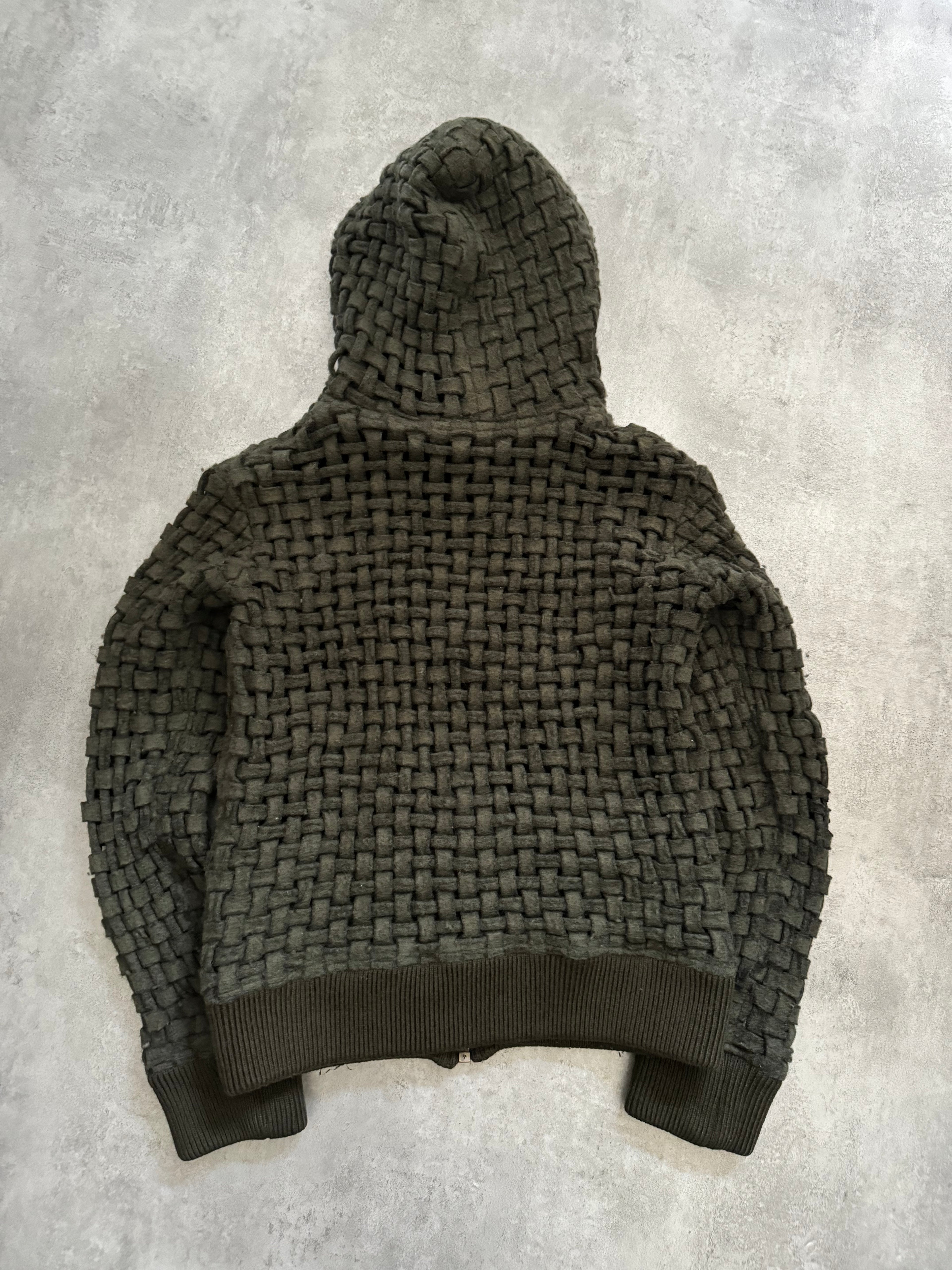 AW2008 Dolce & Gabbana Olive Green Assembly Royal Wool Sweater