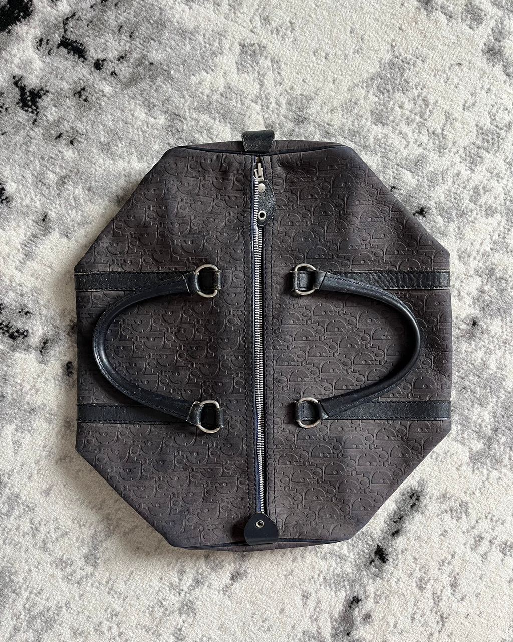 90年代 クリスチャン ディオール 24H モノグラム レザー バッグ