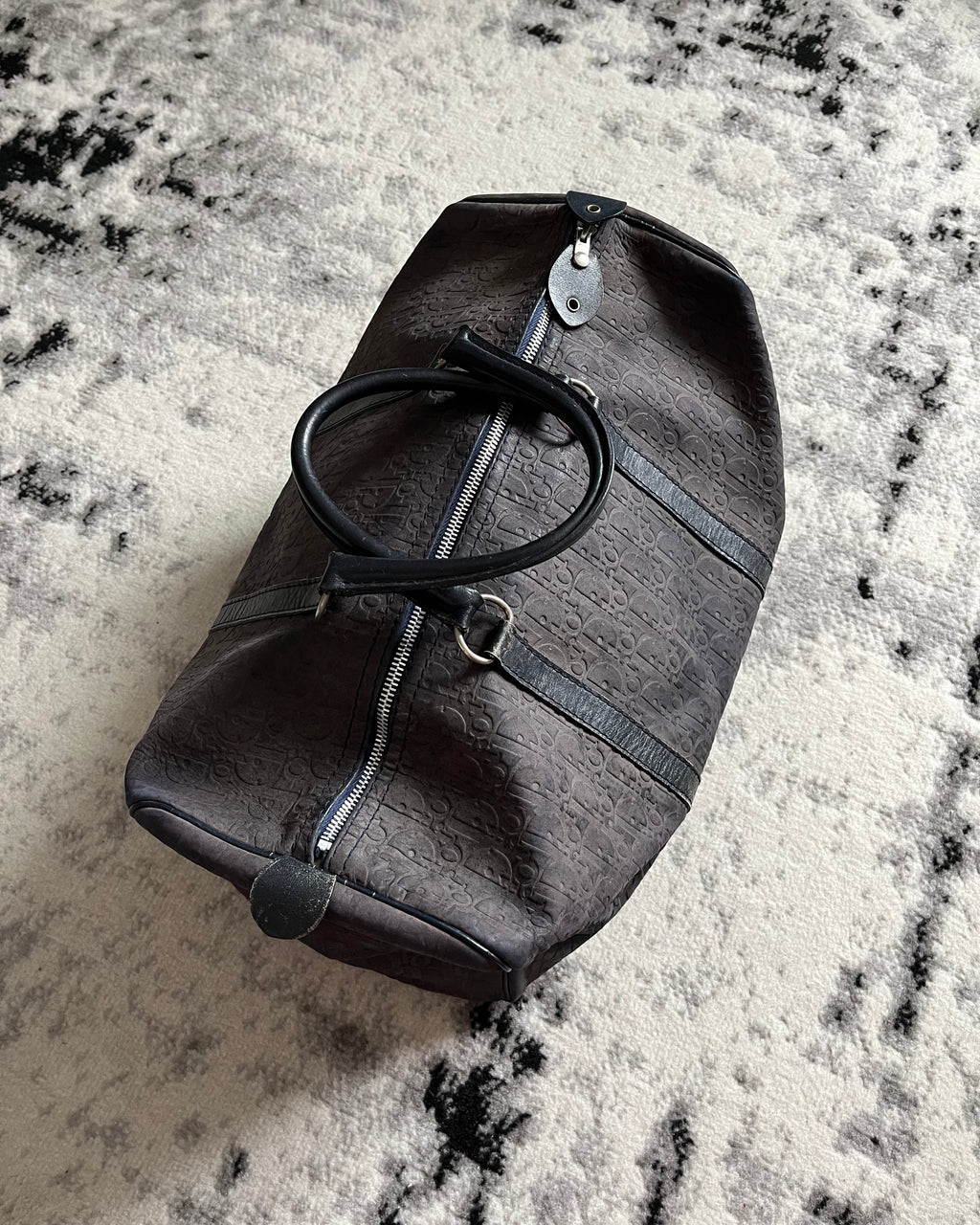 90年代 クリスチャン ディオール 24H モノグラム レザー バッグ