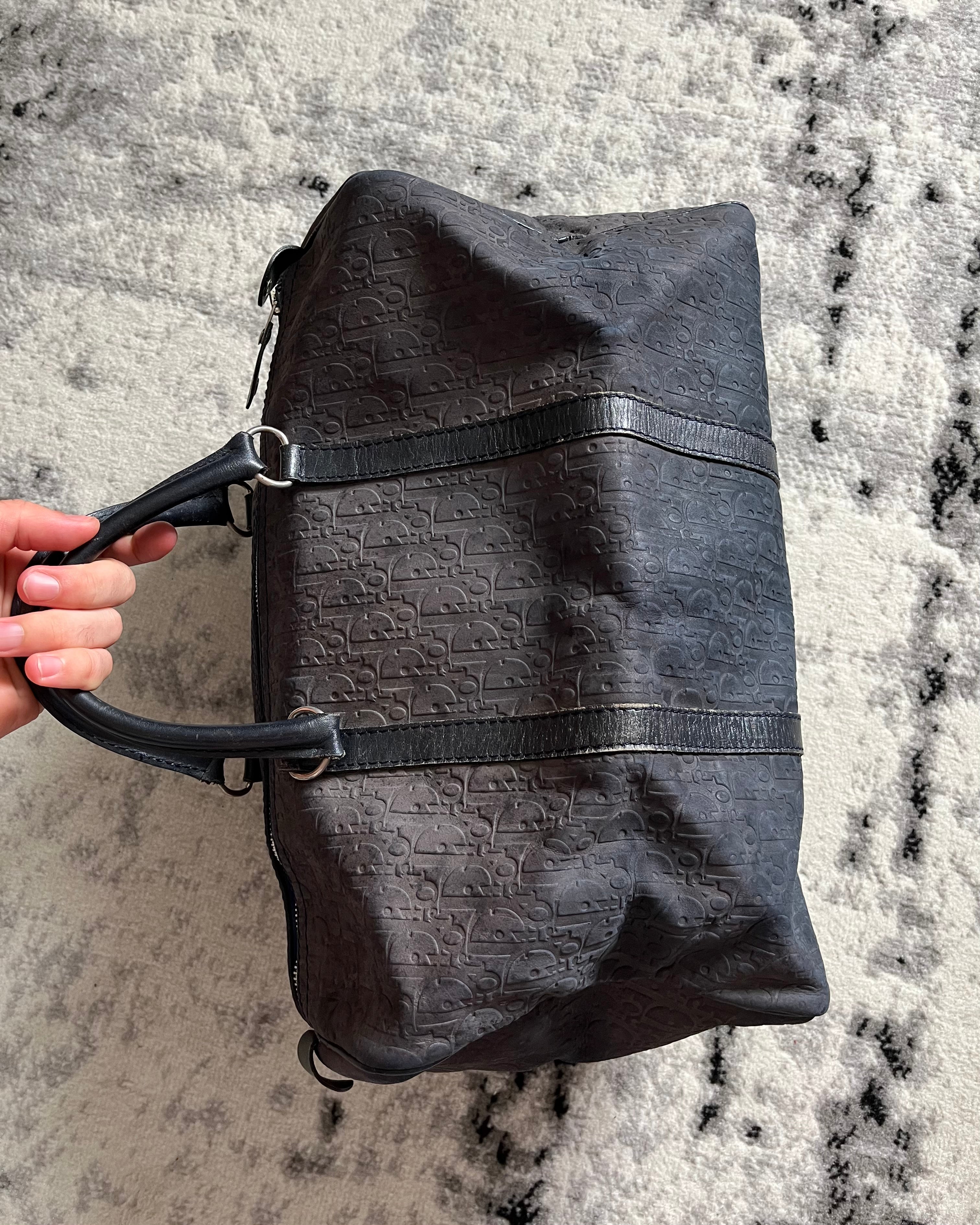 90年代 クリスチャン ディオール 24H モノグラム レザー バッグ