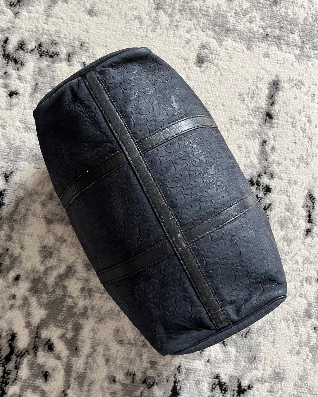 90年代 クリスチャン ディオール 24H モノグラム レザー バッグ