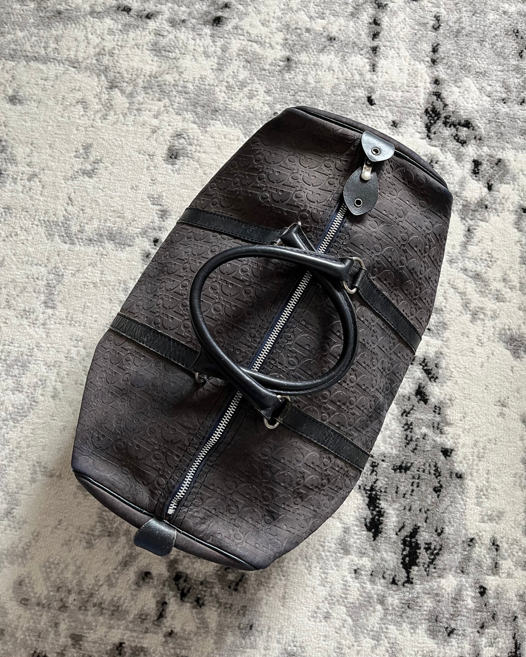 90年代 クリスチャン ディオール 24H モノグラム レザー バッグ