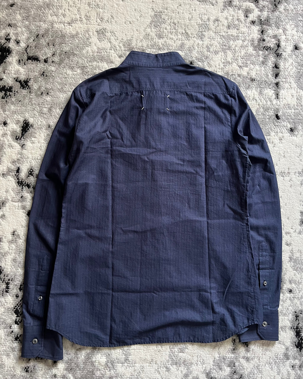 AW18 Maison Margiela Elemental Elegance Navy Shirt (S)