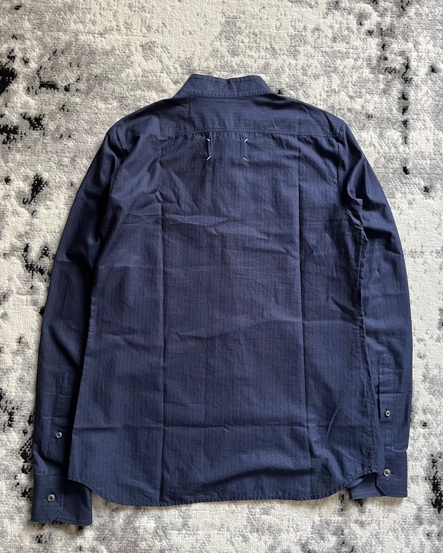 2018秋冬 Maison Margiela 元素优雅海军蓝衬衫 (S)