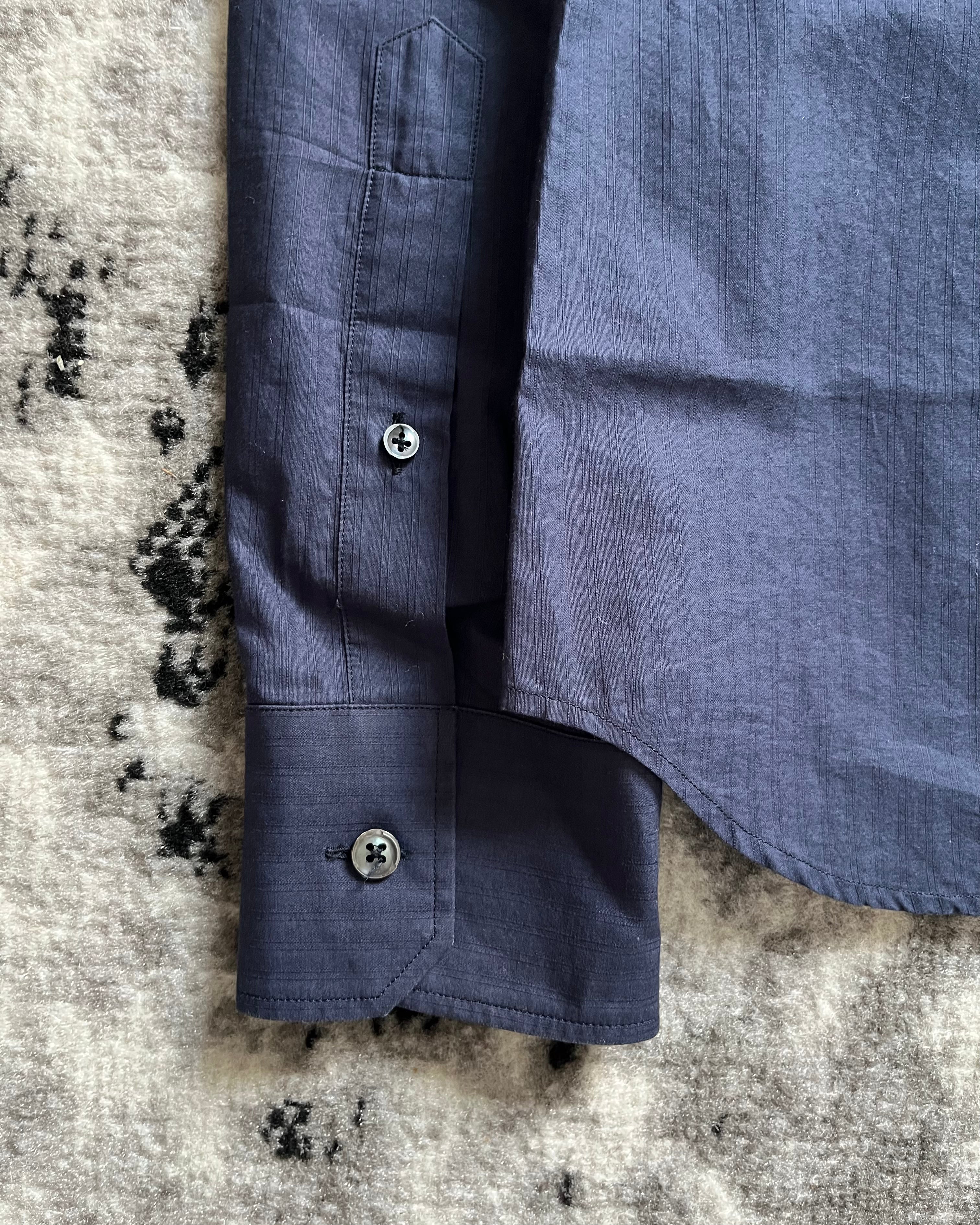 AW18 Maison Margiela Elemental Elegance Navy Shirt (S)