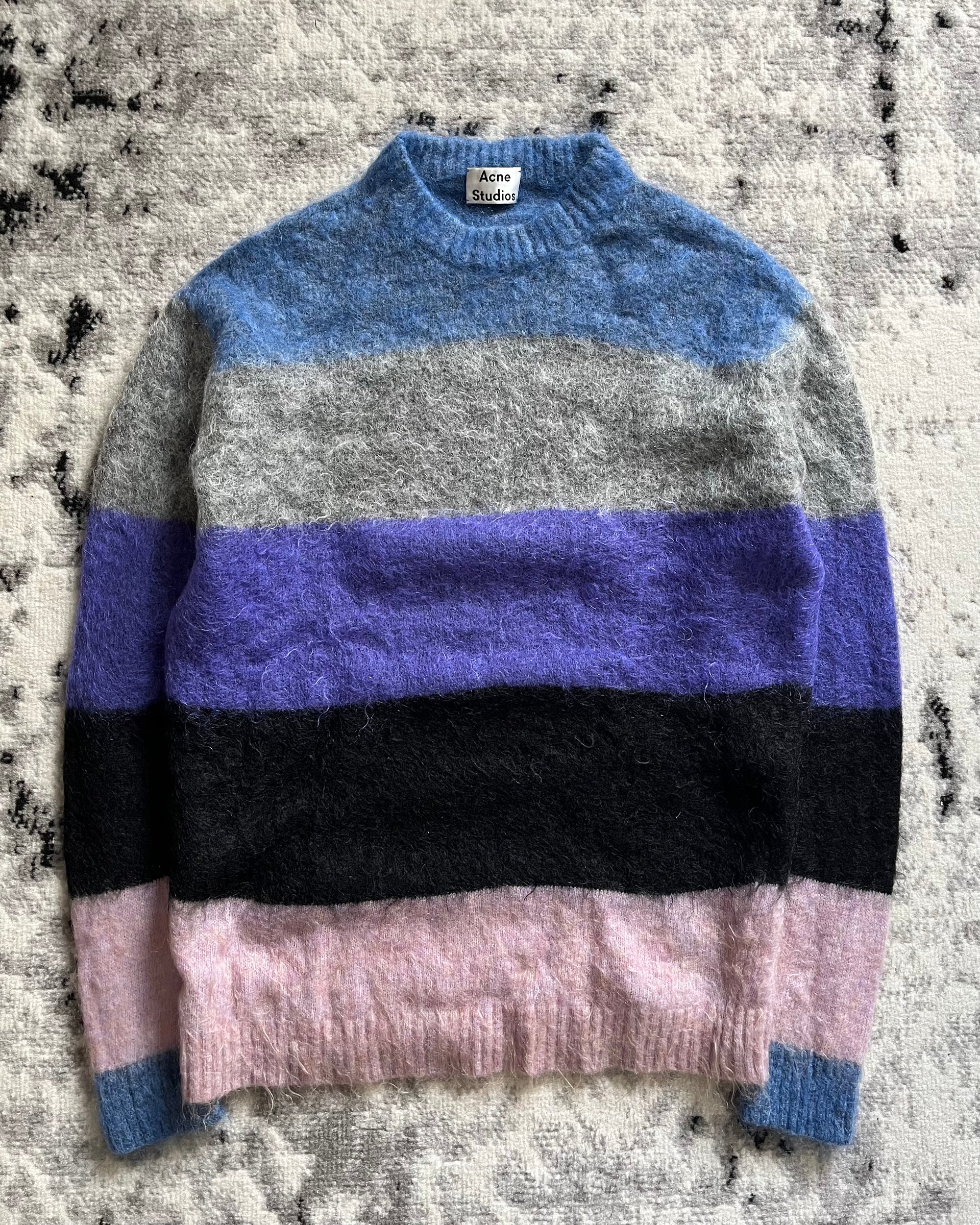 AW2017 Acne Studios Chromatic Fusion Albah Mohair Sweater S M Dolce Vita Hub