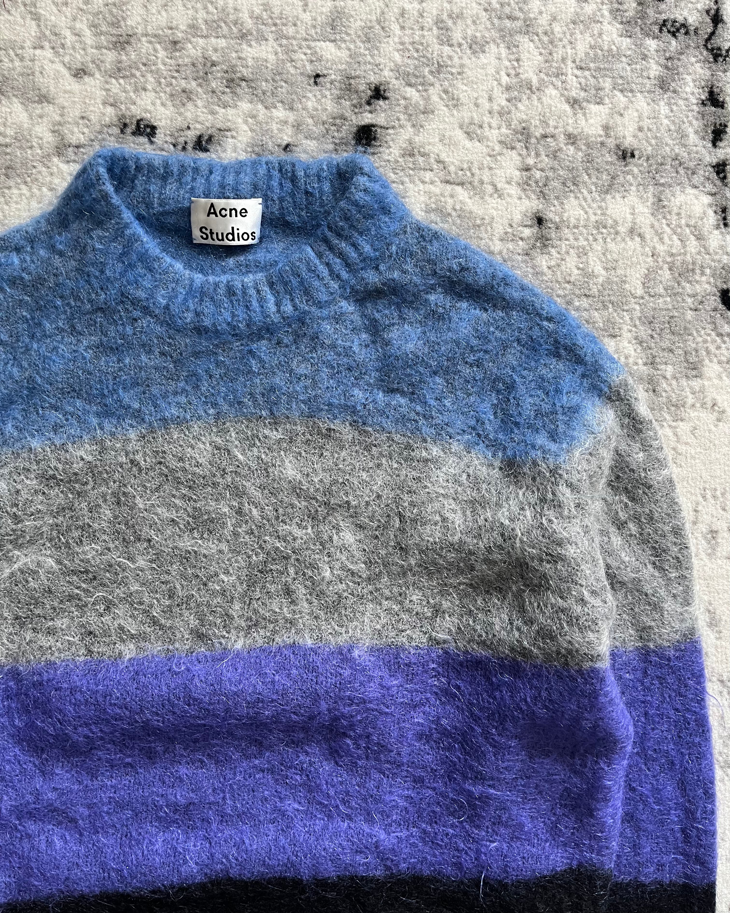 AW2017 Acne Studios Chromatic Fusion Albah Mohair Sweater