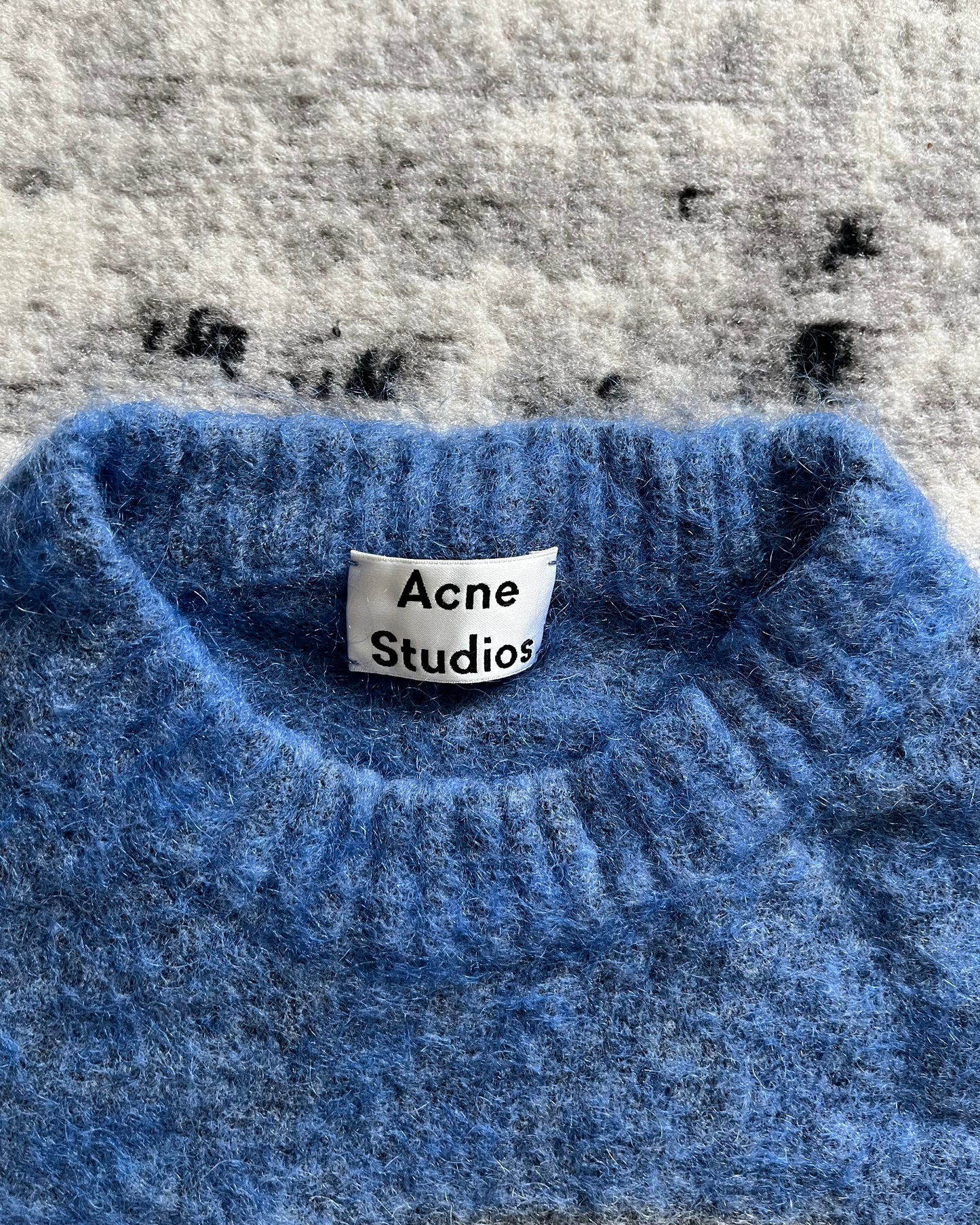 AW2017 Acne Studios Chromatic Fusion Albah Mohair Sweater (S/M)