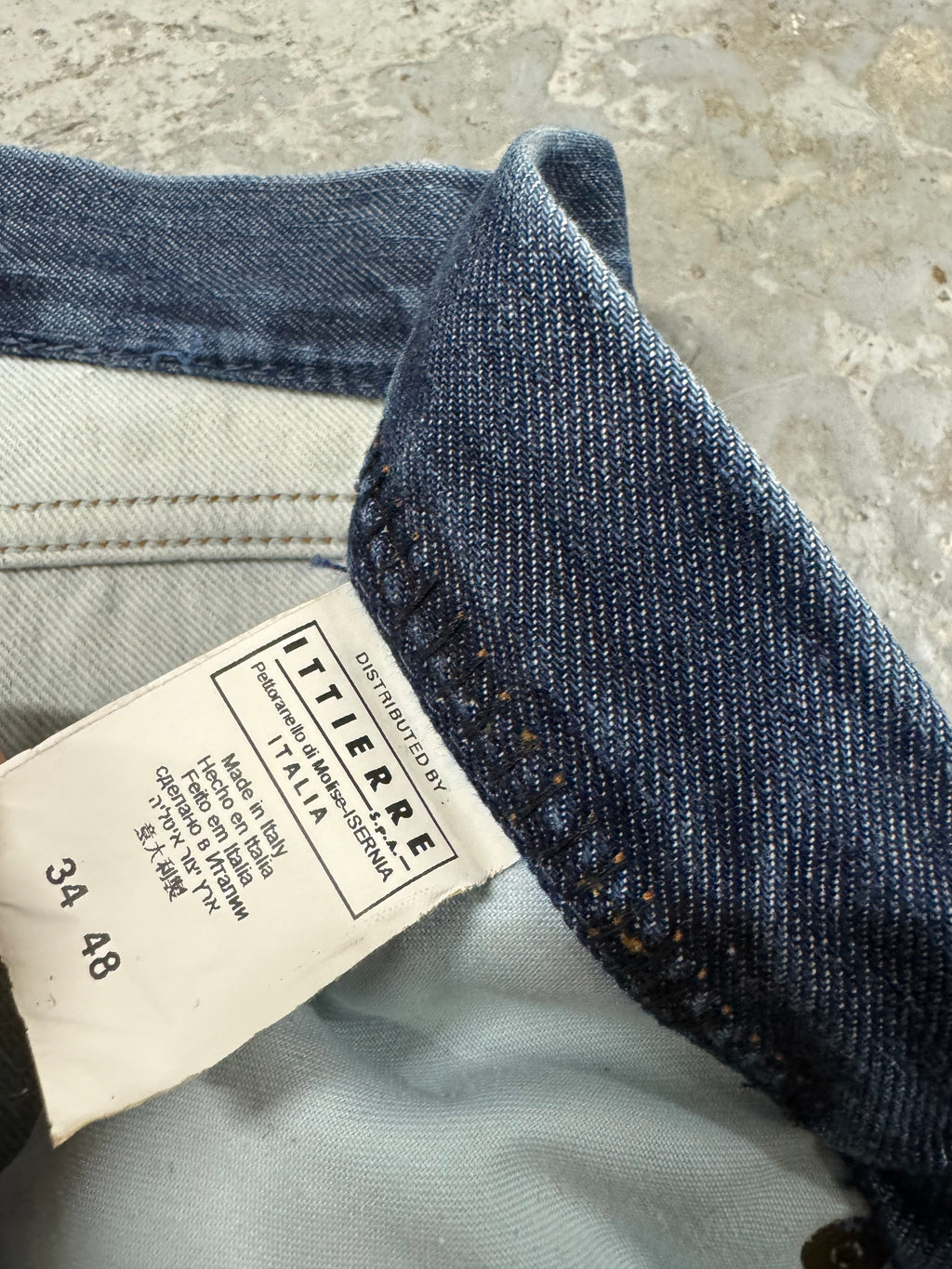 AW2007 Cavalli Blue Relaxed Denim Jeans (M/L)