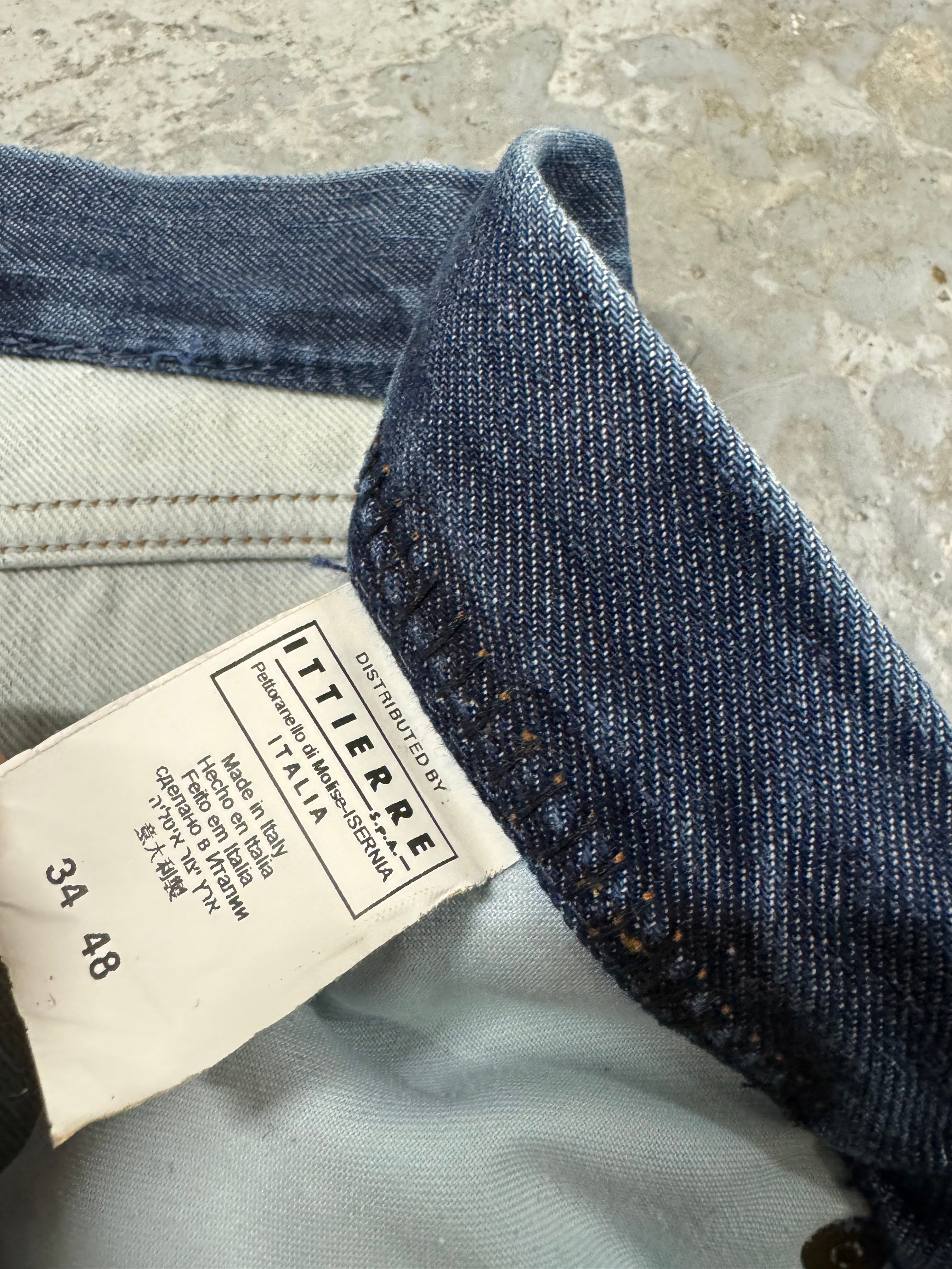 AW2007 Cavalli Blue Relaxed Denim Jeans (M/L)