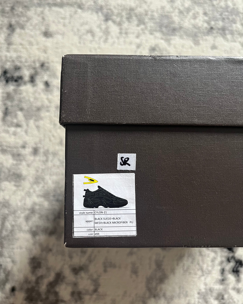 AW21 Raf Simons Cyclon-21 Black Suede Shoes (44eu/10us)