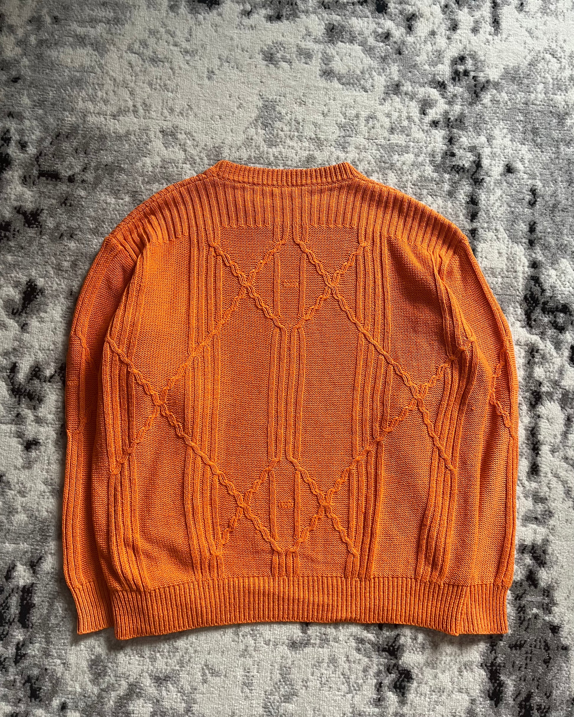Hermes 2025 orange sweater