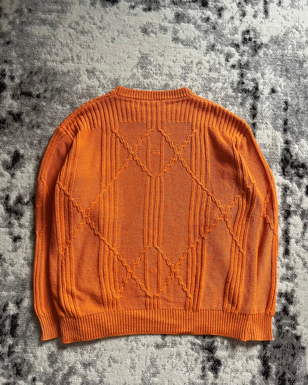 80s Hermes Paris Orange H Sweater (M/L)