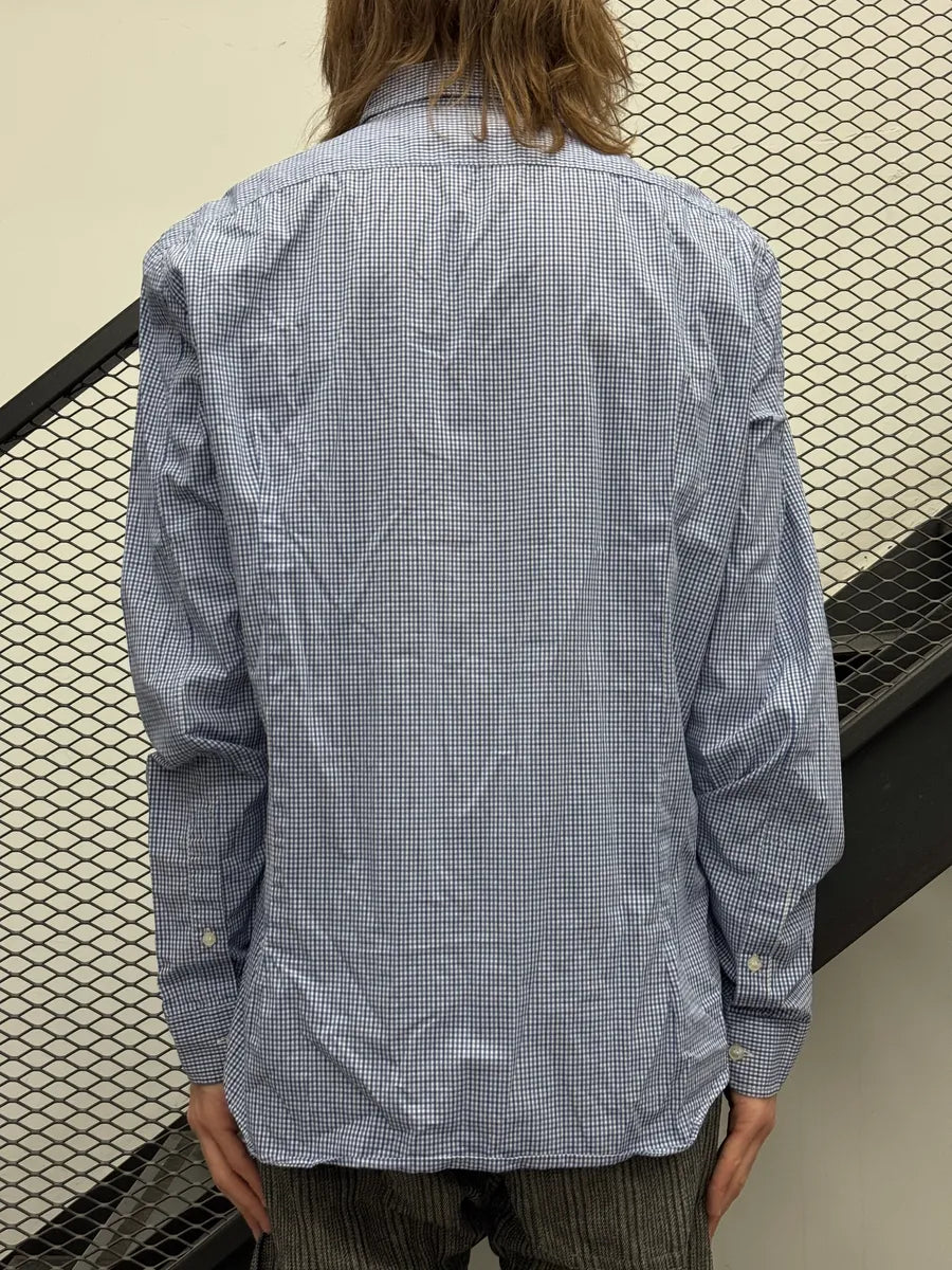 Love Moschino Blue Graphic Logo Shirt DLmuyycq 1