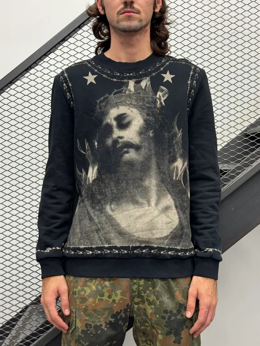 SS2016 Givenchy Black Jesus Sweater by Riccardo Tisci rWhQCCOm 1