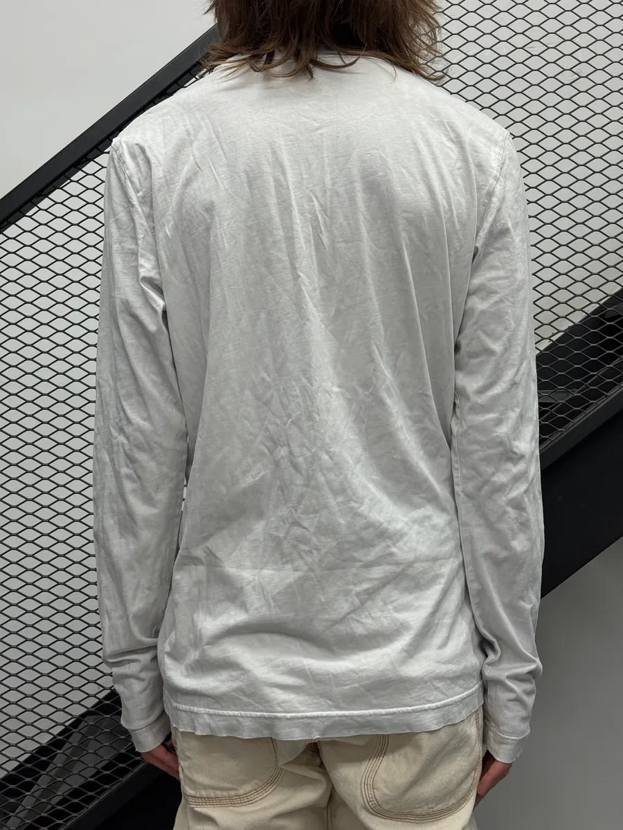 SS2012 Pierre Balmain Light Grey Floral Longsleeve iBbIrncL 2