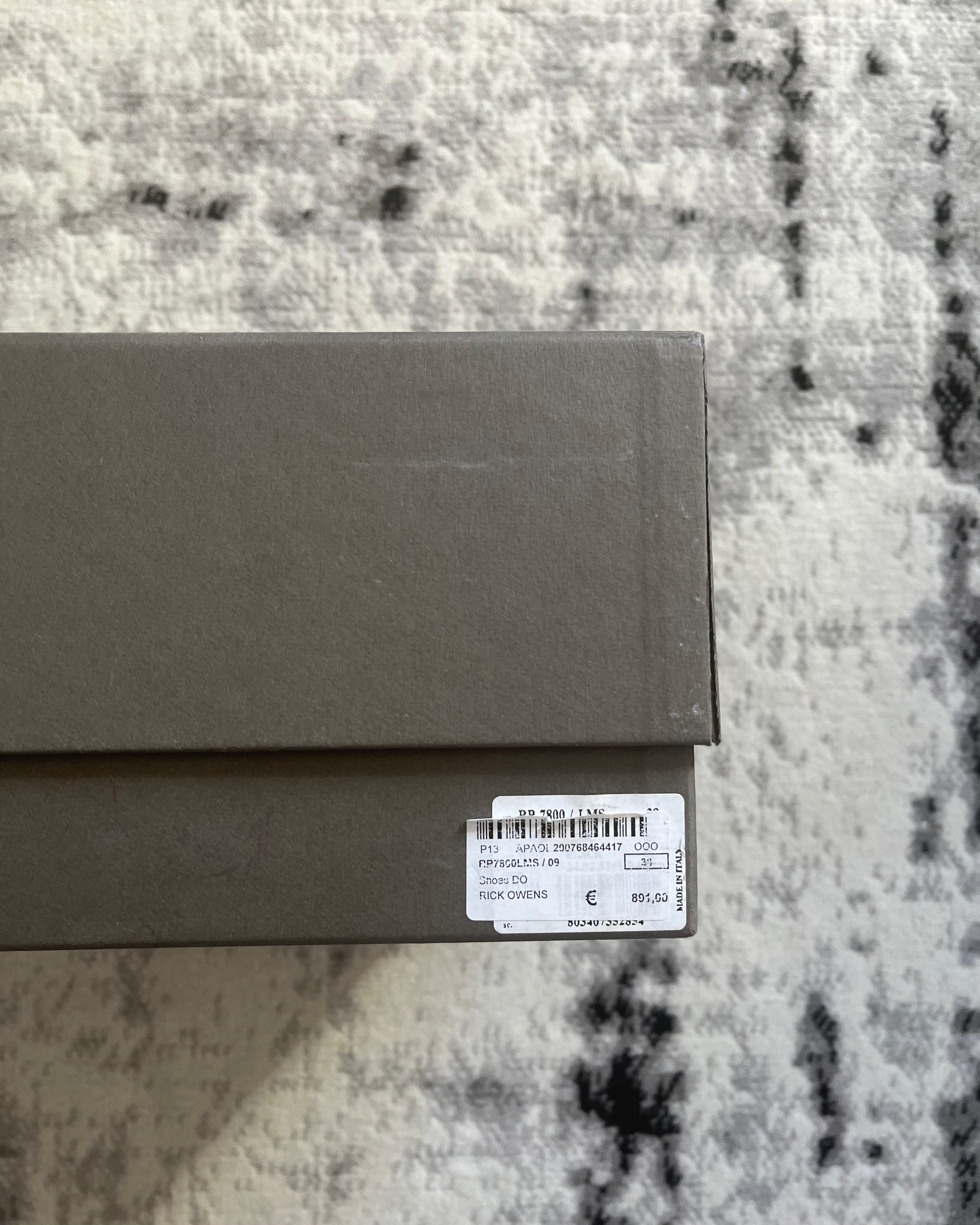 Rick Owens Heels Shadow Elegance (38eu/5,5us)