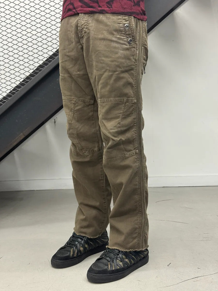 AW2004 Dolce & Gabbana Taupe Brown Utility Cargo Pants ecAoEOF 3