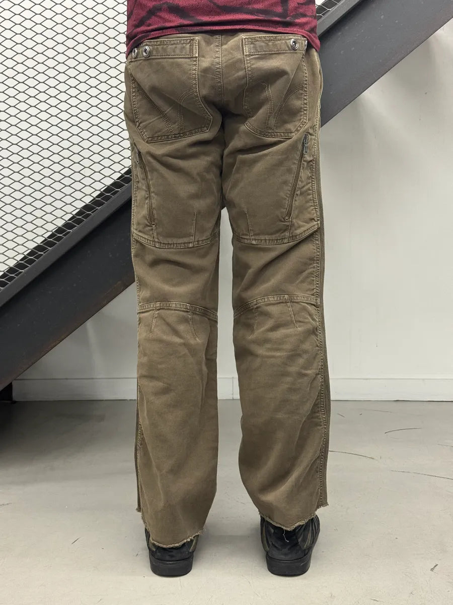AW2004 Dolce & Gabbana Taupe Brown Utility Cargo Pants ecAoEOF 4