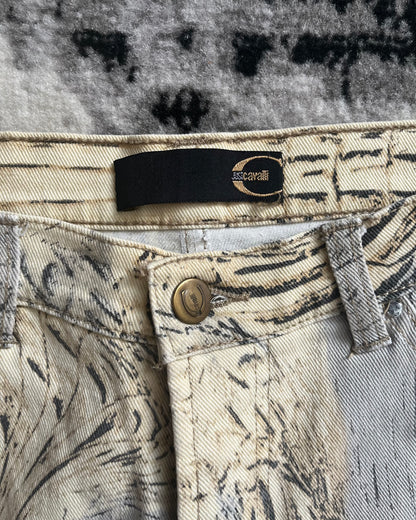 2002 Just Cavalli Faded Eroded Pants (S)