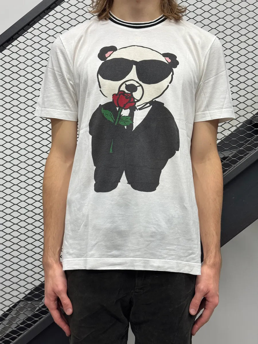 2010s Dolce & Gabbana Graphic Panda T-Shirt uFOJfLi 2
